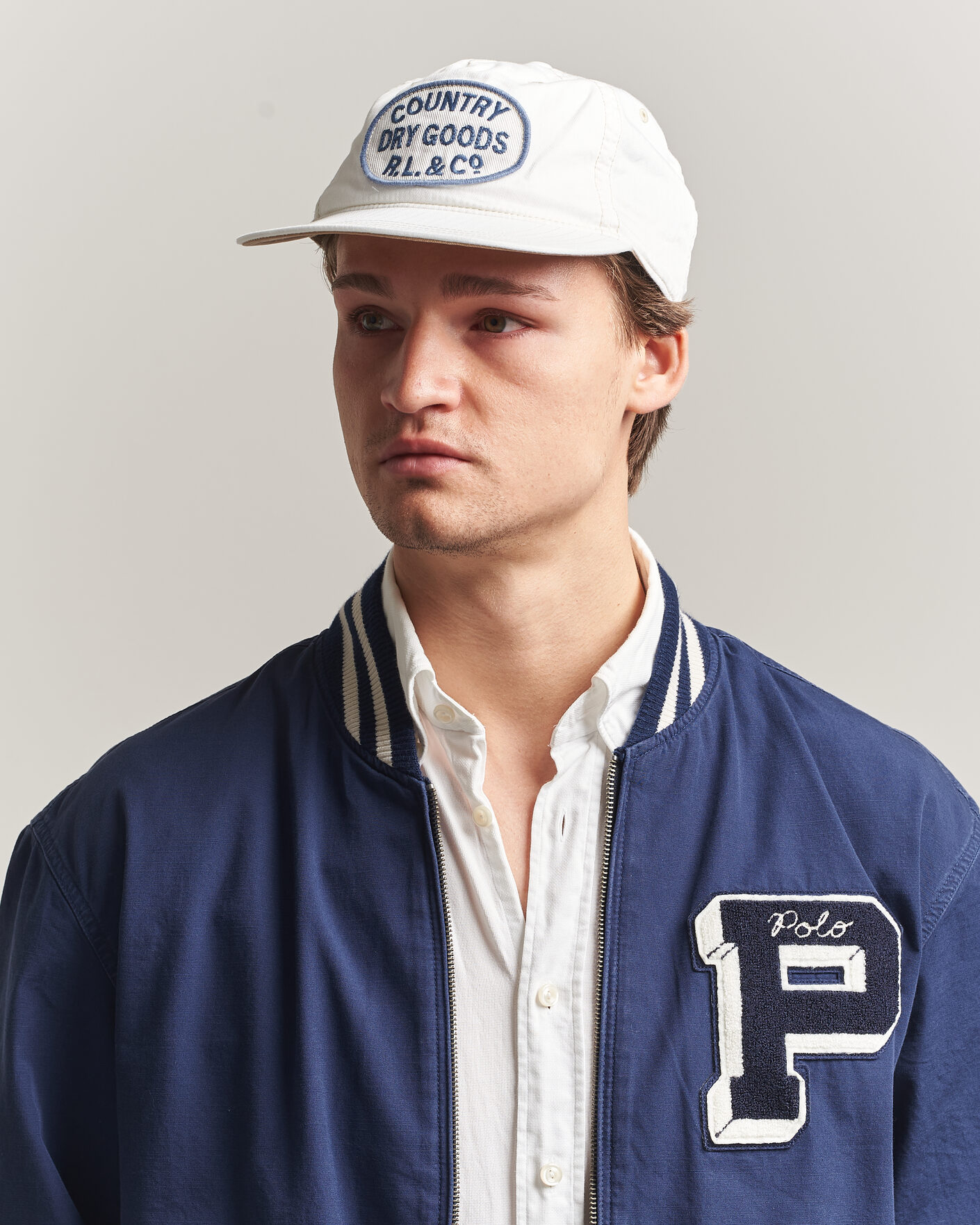 Herren | Hüte & Mützen | Polo Ralph Lauren | Cotton Herringbone Cap White