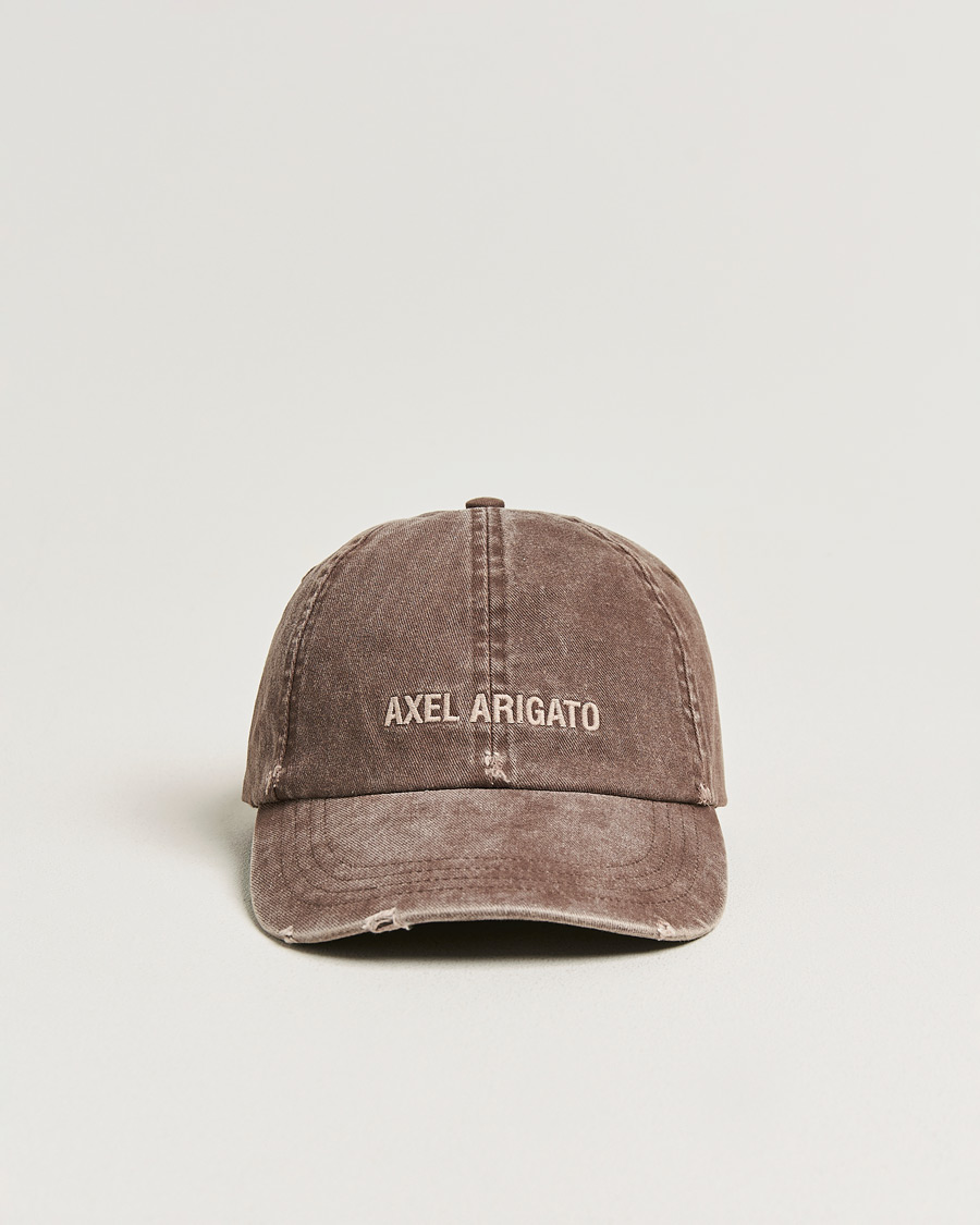 Herren | Hüte & Mützen | Axel Arigato | AA Logo Cap Washed Brown