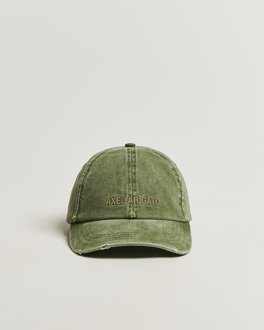 Herren | Hüte & Mützen | Axel Arigato | AA Logo Cap Washed Green