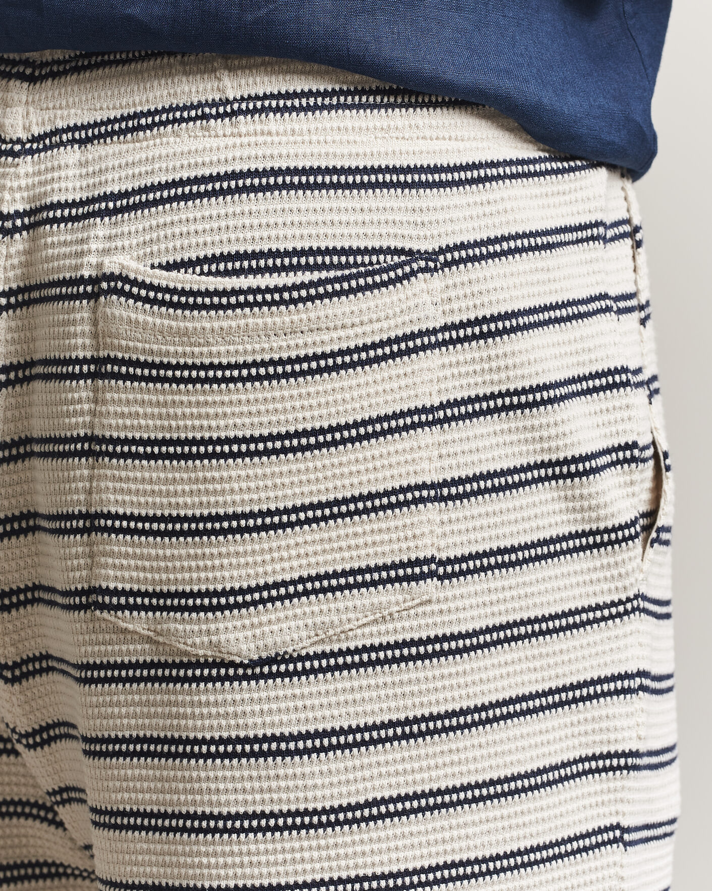 Herren | Shorts | Polo Ralph Lauren | Knitted Shorts Pale Cream/Newport Navy