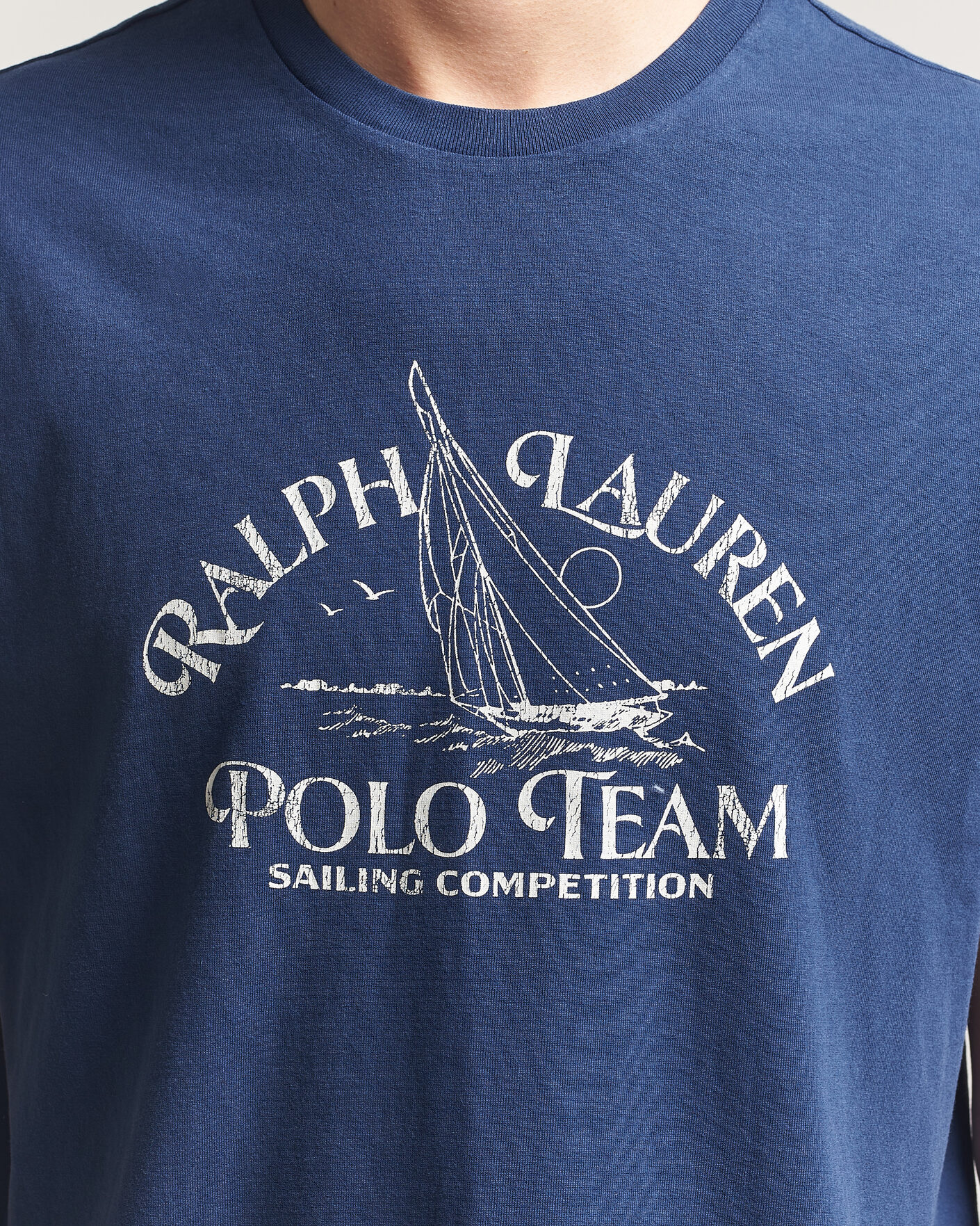 Herren | T-Shirts | Polo Ralph Lauren | Ralph's Beach Club Printed Tee Dark Cobalt