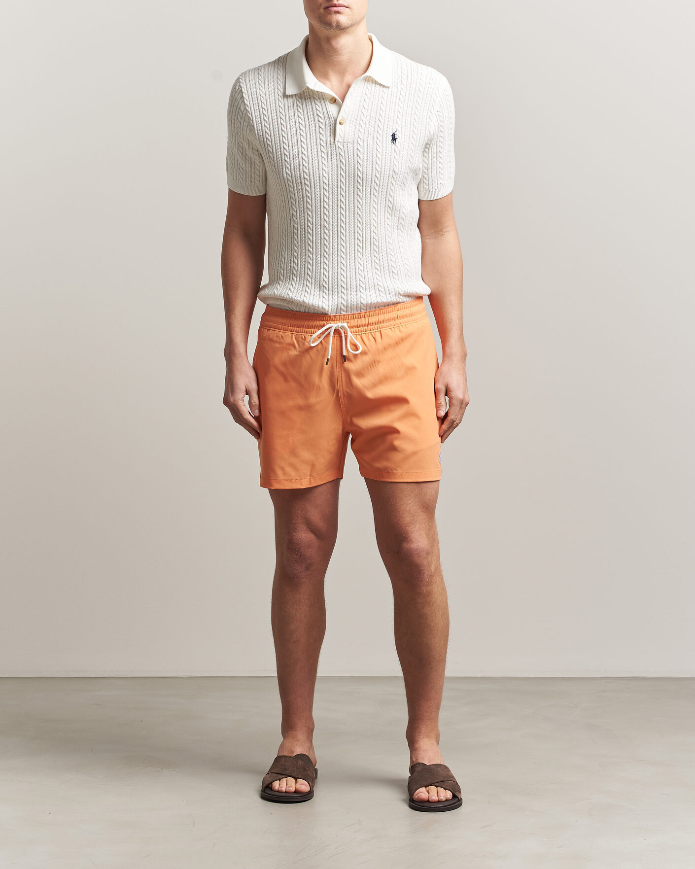 Herren | Badehosen | Polo Ralph Lauren | Traveler Slim Trunk Orange