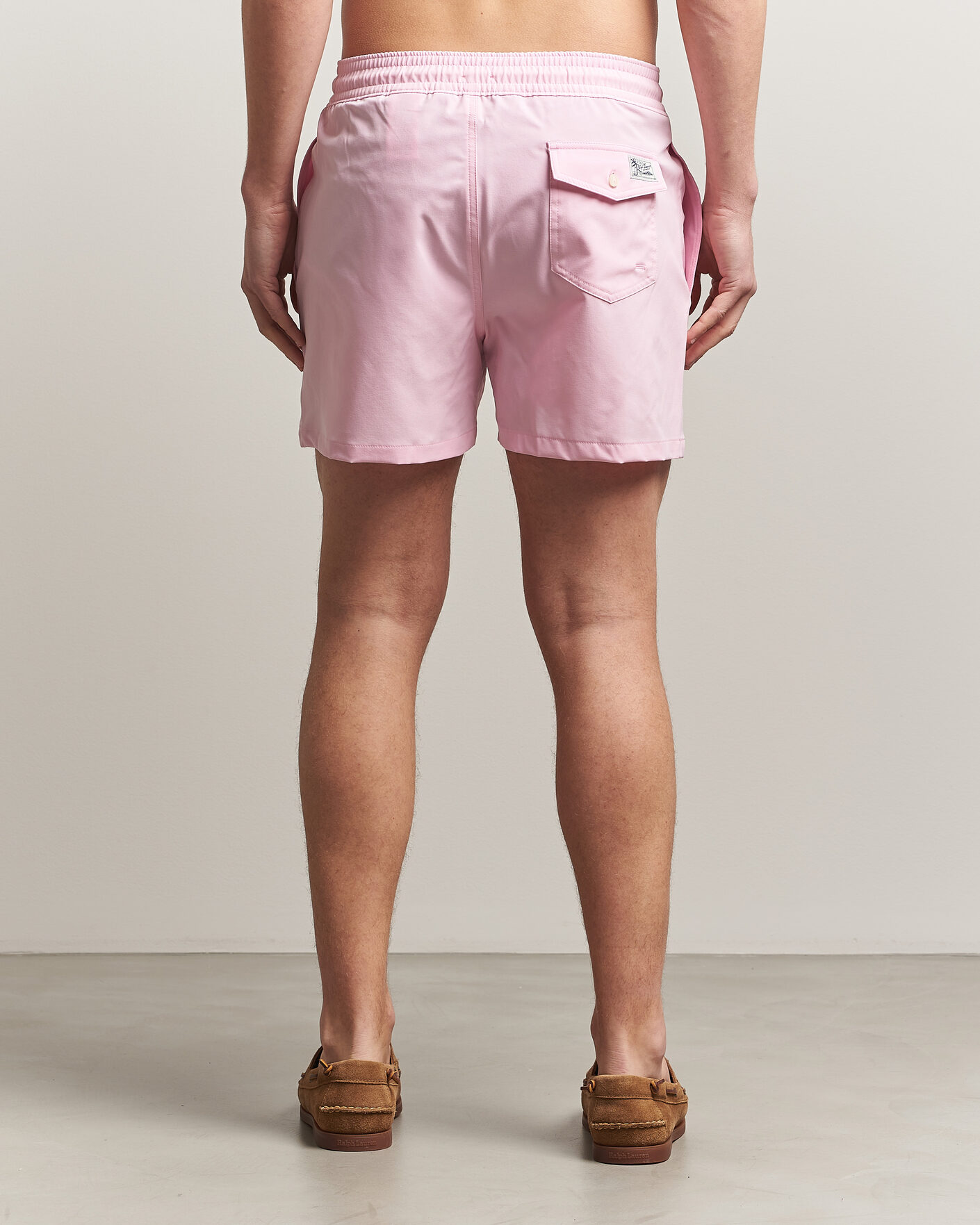 Herren | Badehosen | Polo Ralph Lauren | Traveler Slim Trunk Pink
