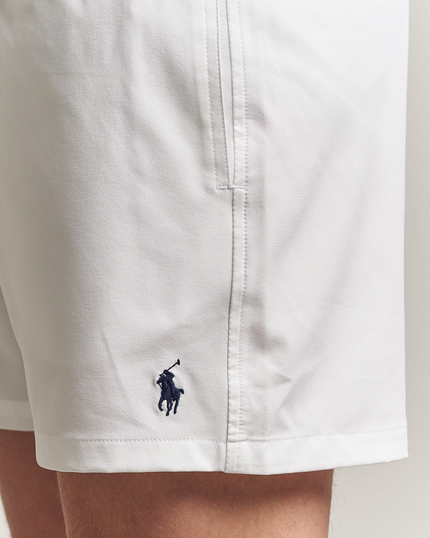 Herren | Badehosen | Polo Ralph Lauren | Traveler Slim Trunk White