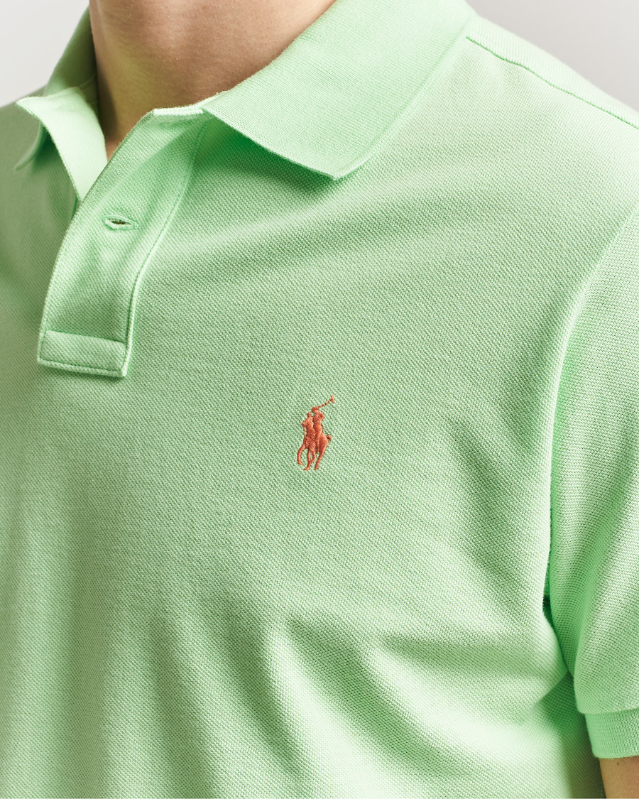 Herren | Poloshirts | Polo Ralph Lauren | Custom Slim Fit Polo Cruise Lime