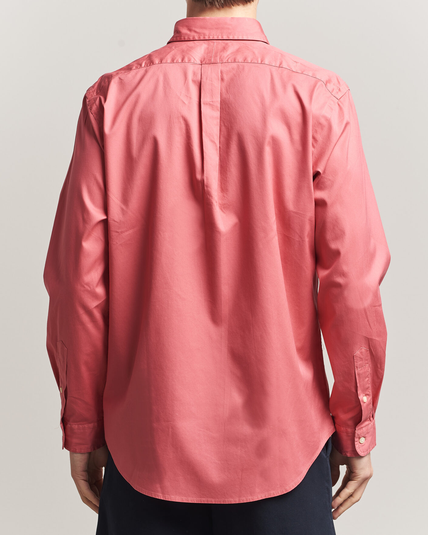 Herren | Hemden | Polo Ralph Lauren | Custom Fit Garment Twill Shirt Adirondack Berry