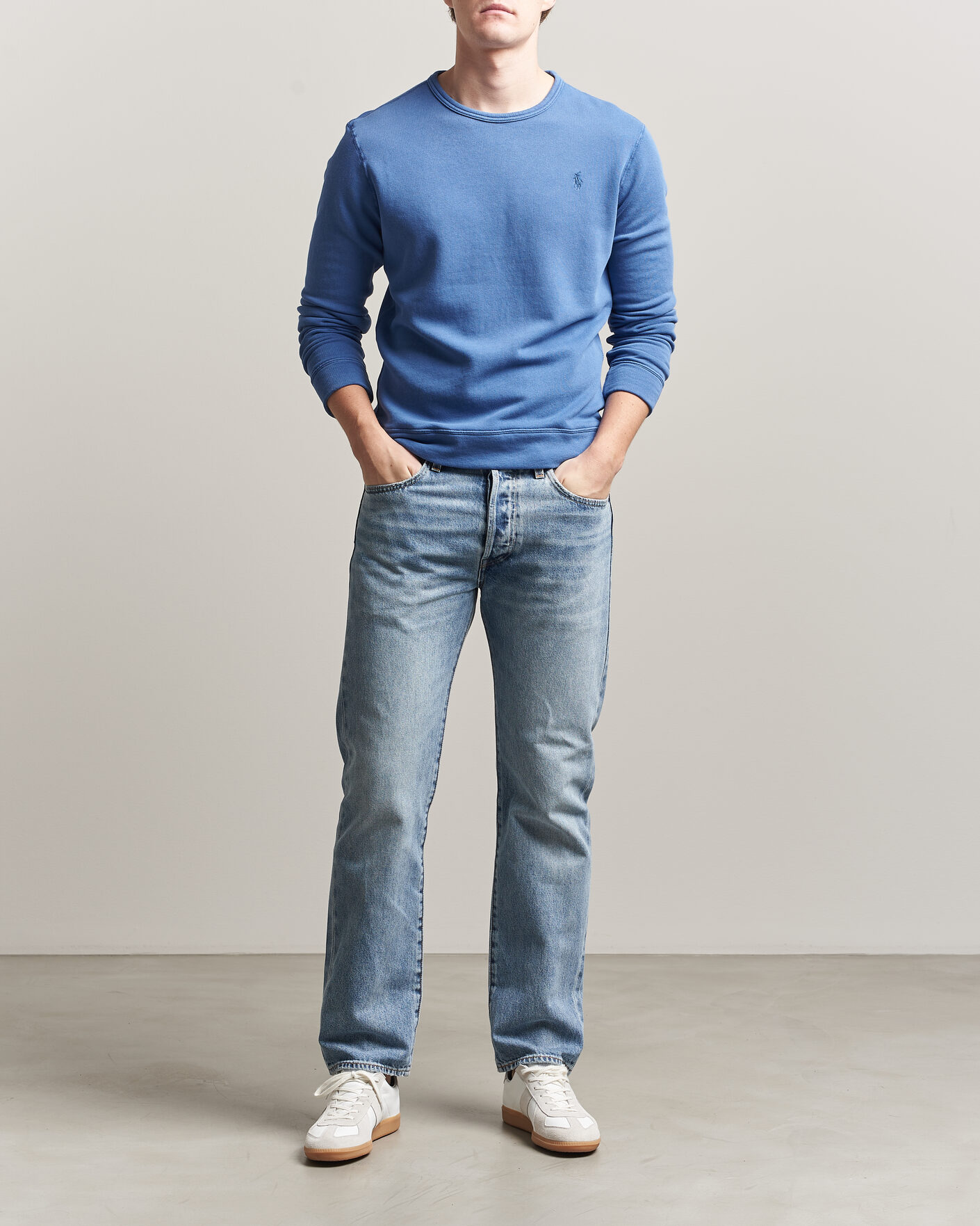 Herren | Pullover | Polo Ralph Lauren | Island Terry Sweatshirt Modern Royal