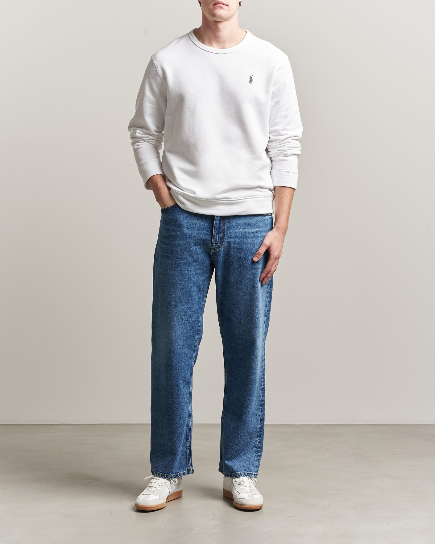 Herren | Pullover | Polo Ralph Lauren | Island Terry Sweatshirt White