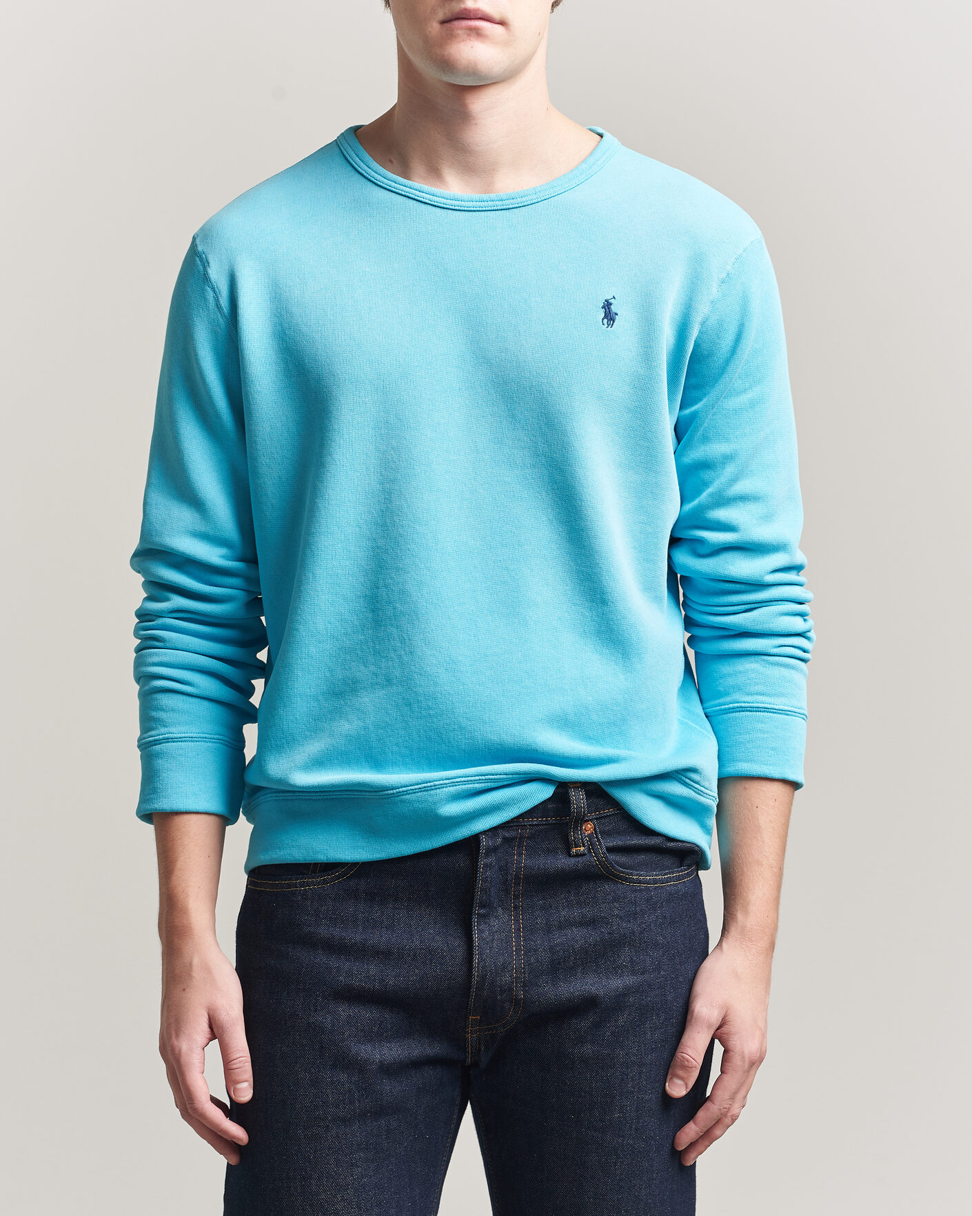 Herren | Pullover | Polo Ralph Lauren | Island Terry Sweatshirt Perfect Turqoise