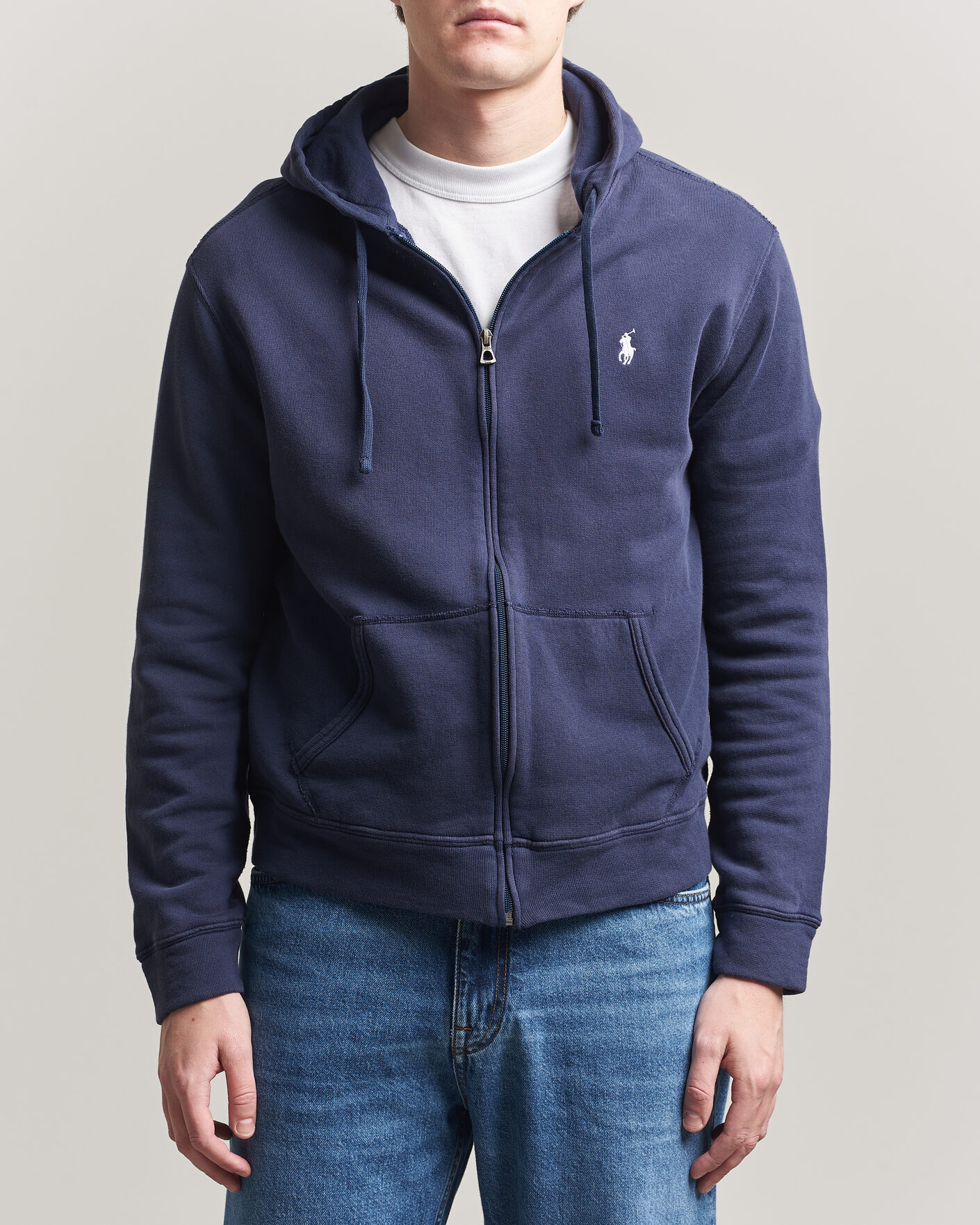 Herren | Pullover | Polo Ralph Lauren | Island Terry Full Zip Hoodie Newport Navy