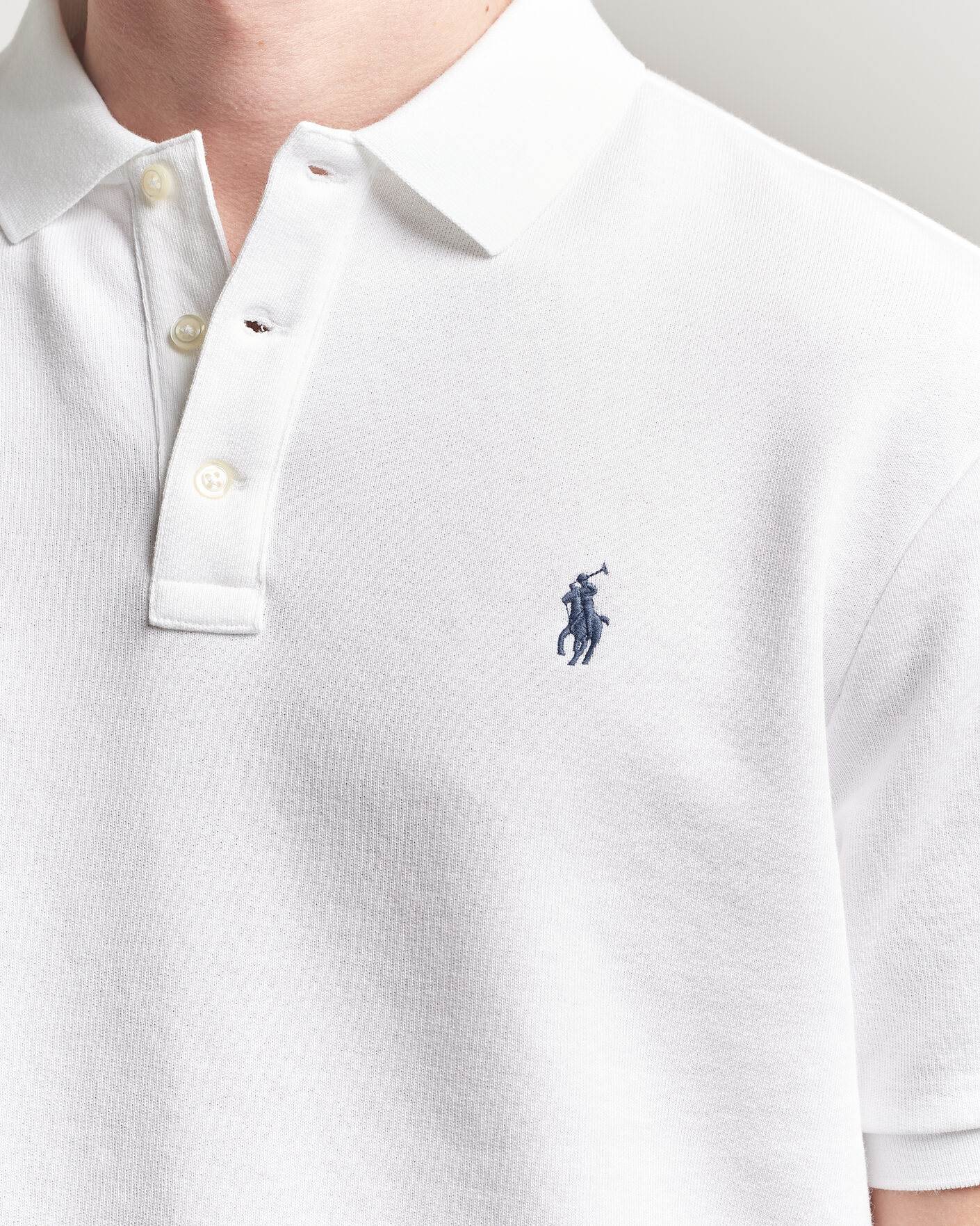 Herren | Poloshirts | Polo Ralph Lauren | Island Terry Polo White