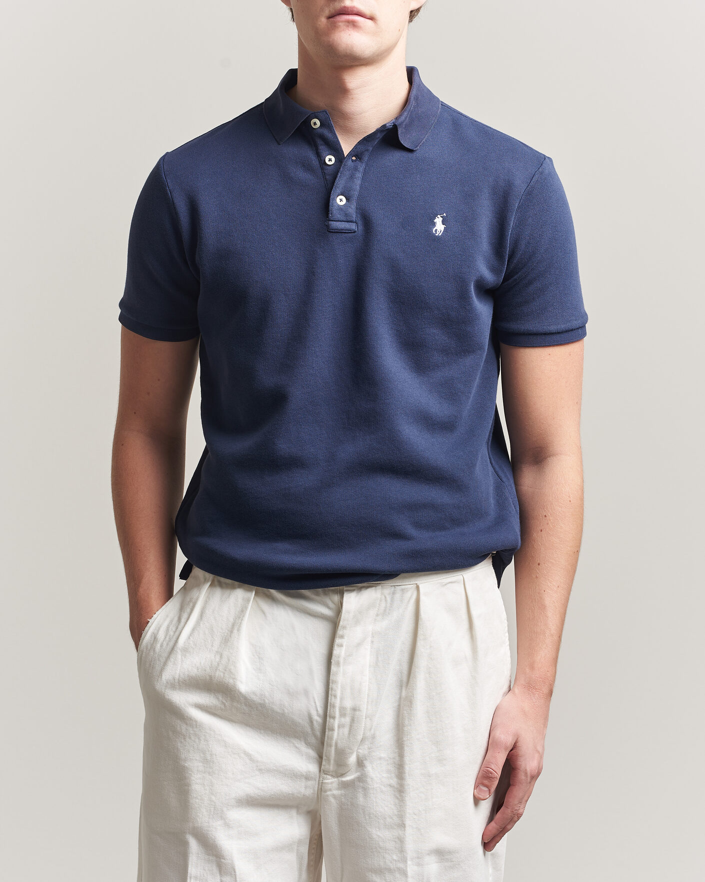 Herren | Poloshirts | Polo Ralph Lauren | Island Terry Polo Newport Navy
