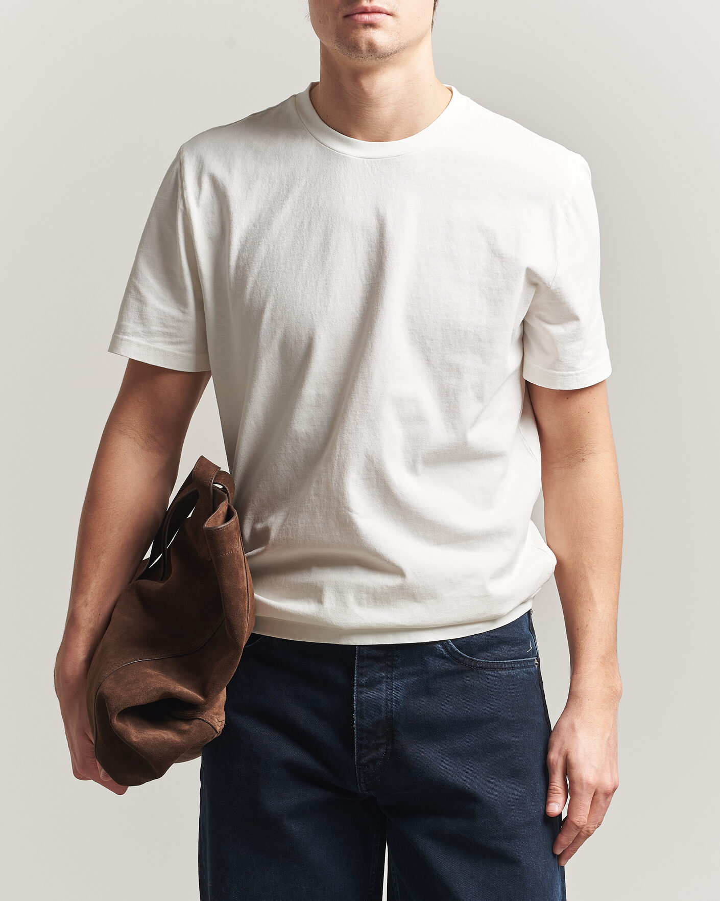 Herren | T-Shirts | A.P.C. | Printed Crew Neck T-Shirt Off White