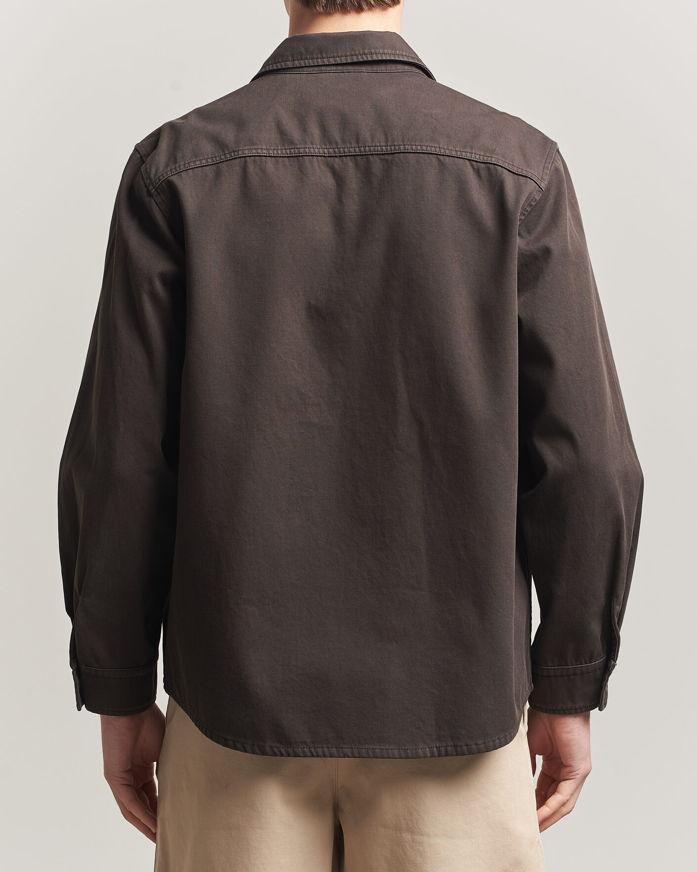 Herren | Hemden | A.P.C. | Noah Cotton Overshirt Dark Brown
