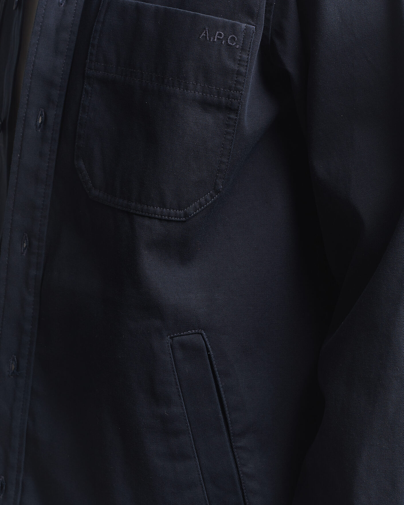 Herren | Hemden | A.P.C. | Noah Cotton Overshirt Dark Navy