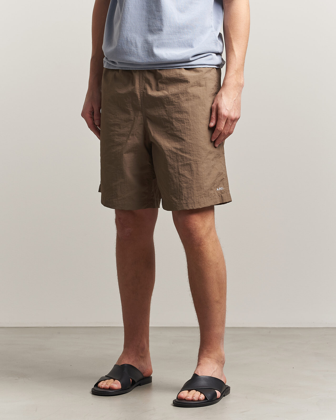 Herren | Shorts | A.P.C. | Rio Drawstring Shorts Dark Beige