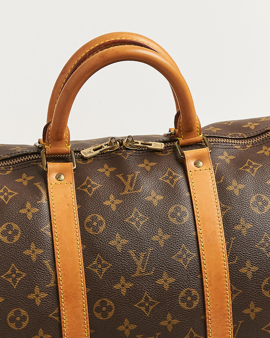 Herren | Pre-Owned & Vintage Bags | Louis Vuitton Pre-Owned | Keepall Bandouliére 55 Monogram