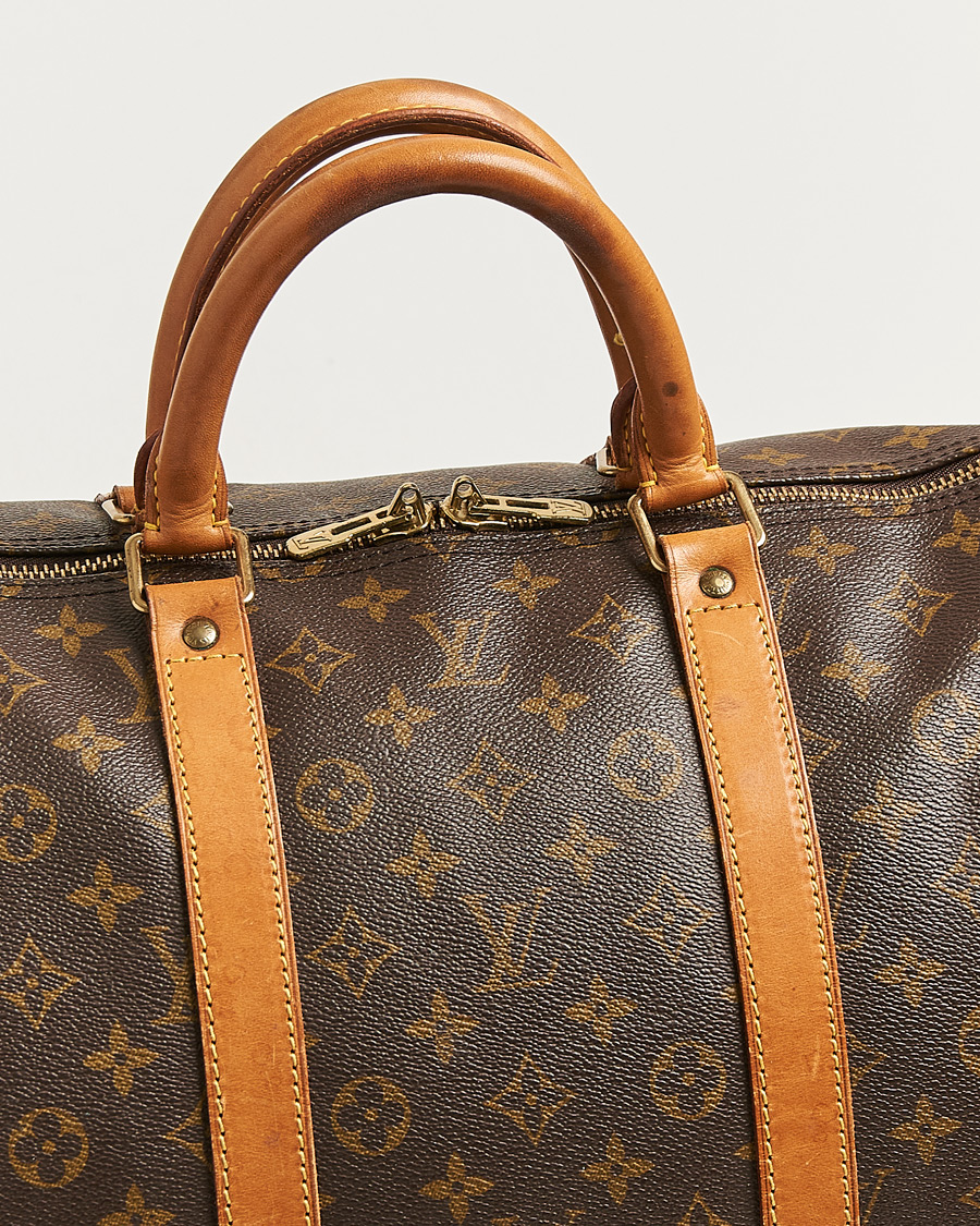 Herren | Pre-Owned & Vintage Bags | Louis Vuitton Pre-Owned | Keepall Bandouliére 55 Monogram