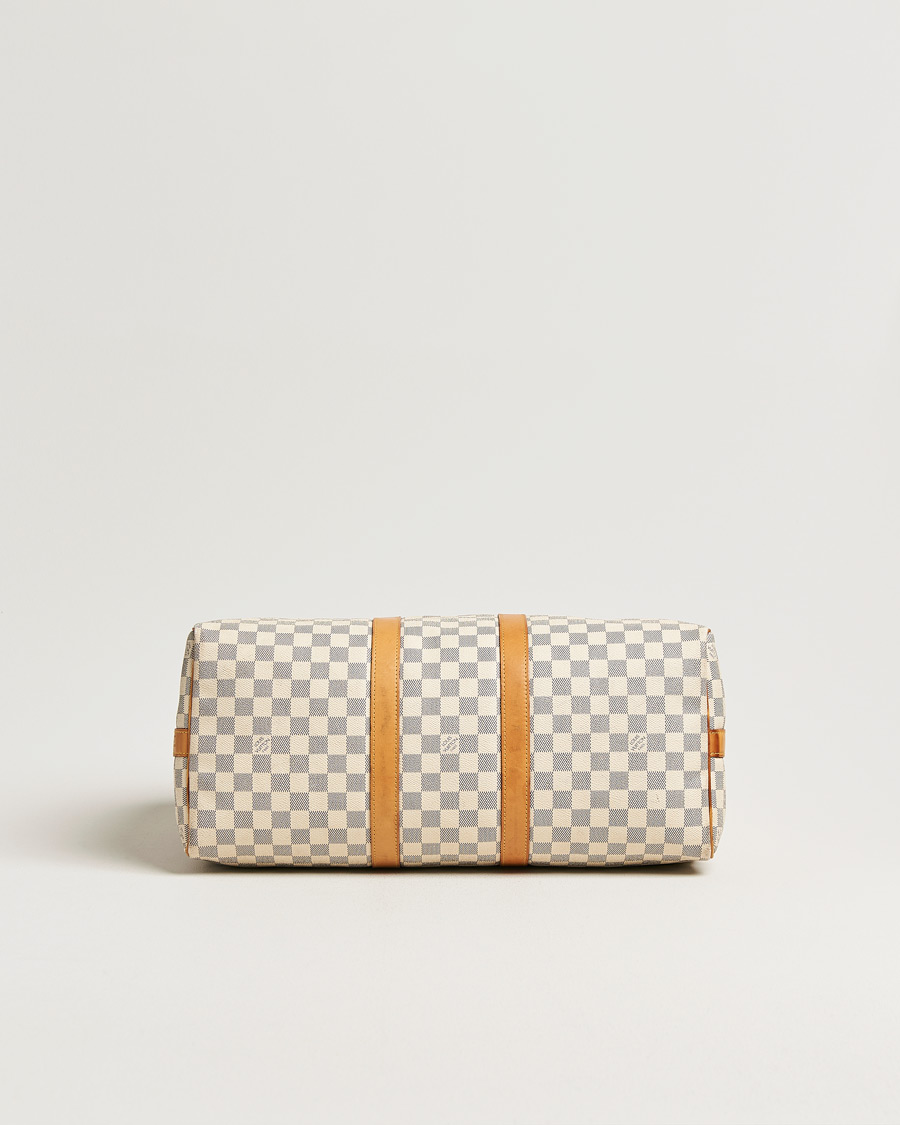 Herren | Pre-Owned & Vintage Bags | Louis Vuitton Pre-Owned | Keepall Bandouliére Damier Azur