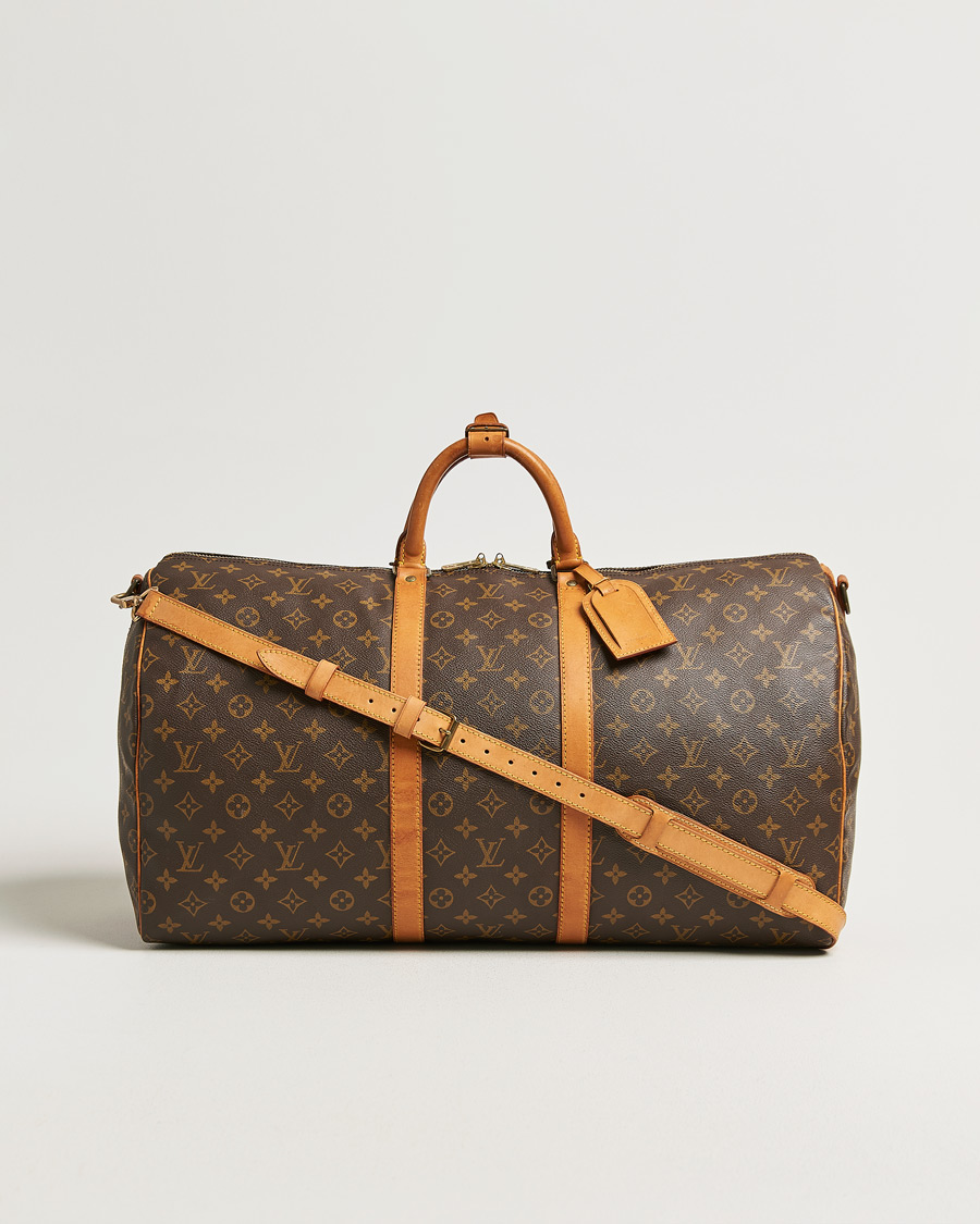 Herren | Pre-Owned & Vintage Bags | Louis Vuitton Pre-Owned | Keepall Bandouliére 55 Monogram