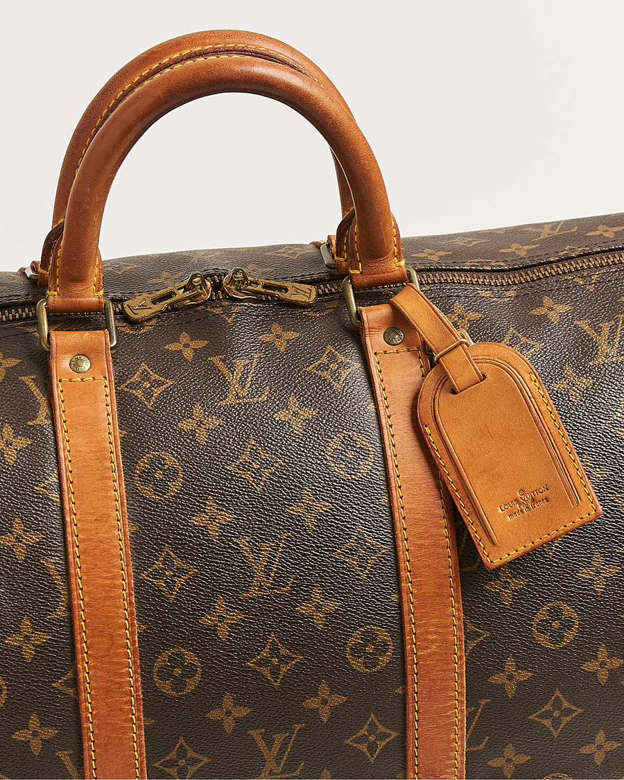Herren | Pre-Owned & Vintage Bags | Louis Vuitton Pre-Owned | Keepall Bandouliére 55 Monogram