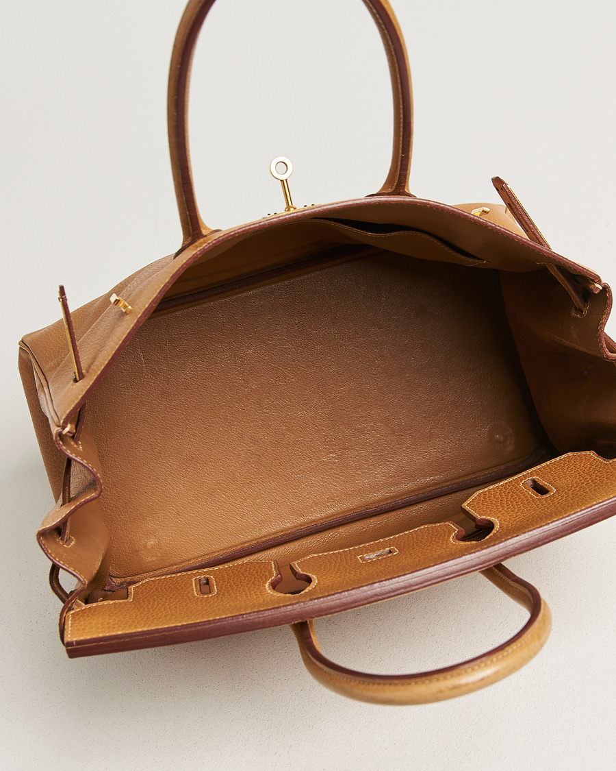 Herren | Pre-Owned & Vintage Bags | Hermès Pre-Owned | Birkin 35 Ardennes Gold