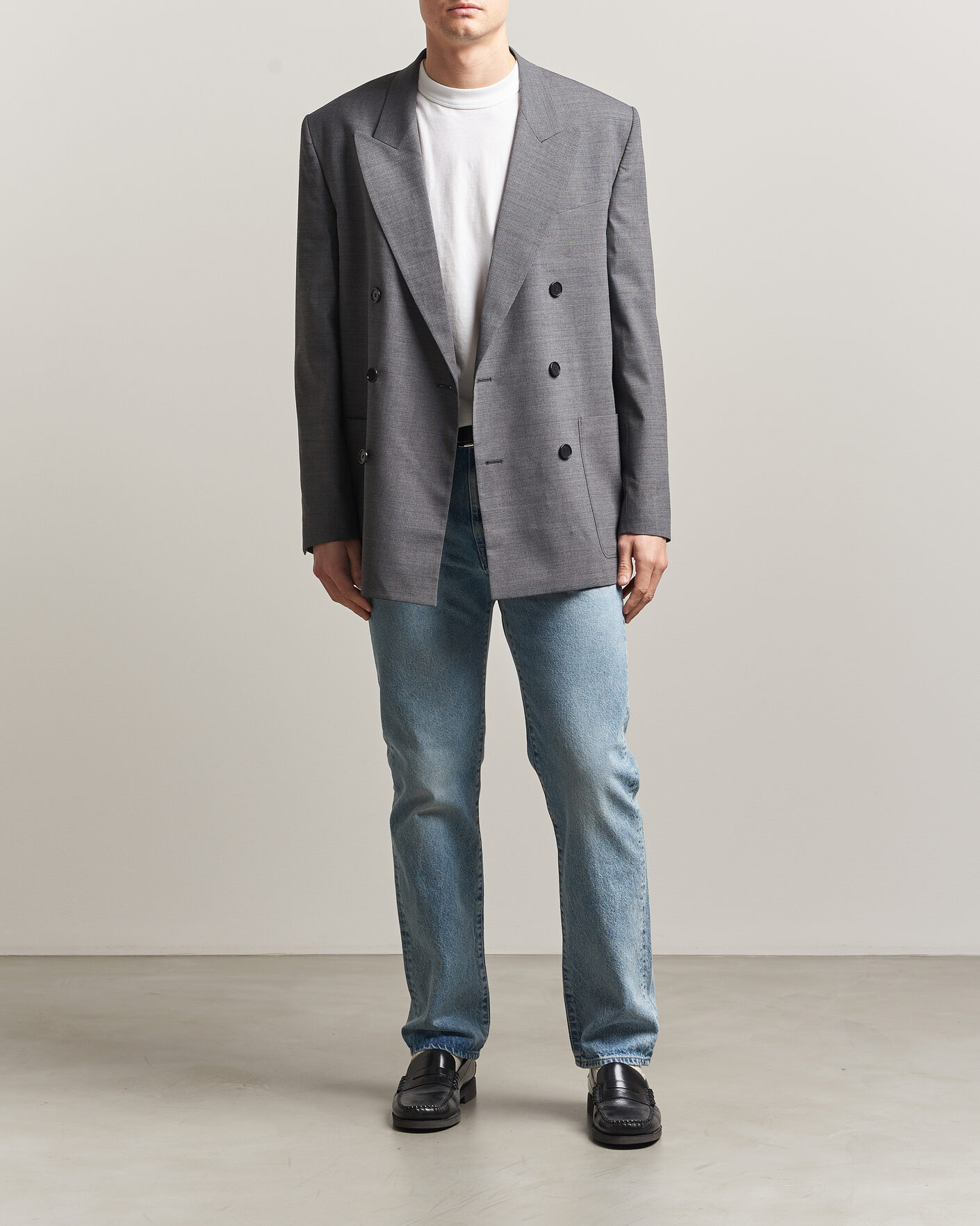 Herren | Jeans | EDWIN | Regular Straight Jeans Used Light Blue