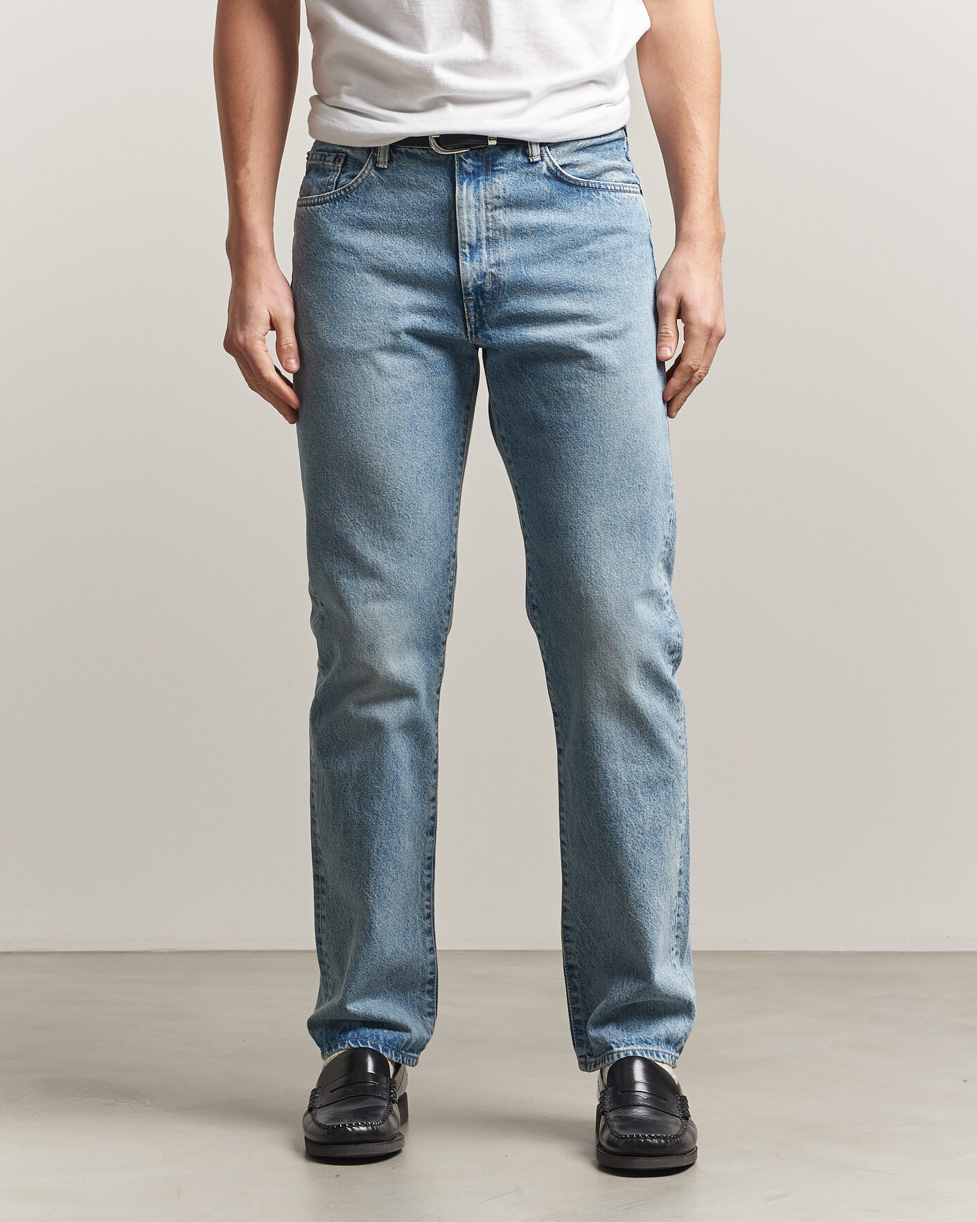 Herren | Hosen | EDWIN | Regular Straight Jeans Used Light Blue