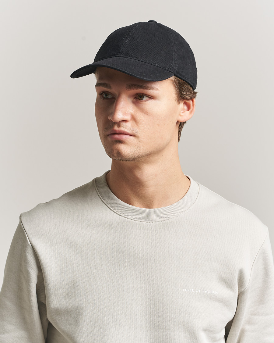 Herren | Hüte & Mützen | Tiger of Sweden | Hent Washed Cap Black