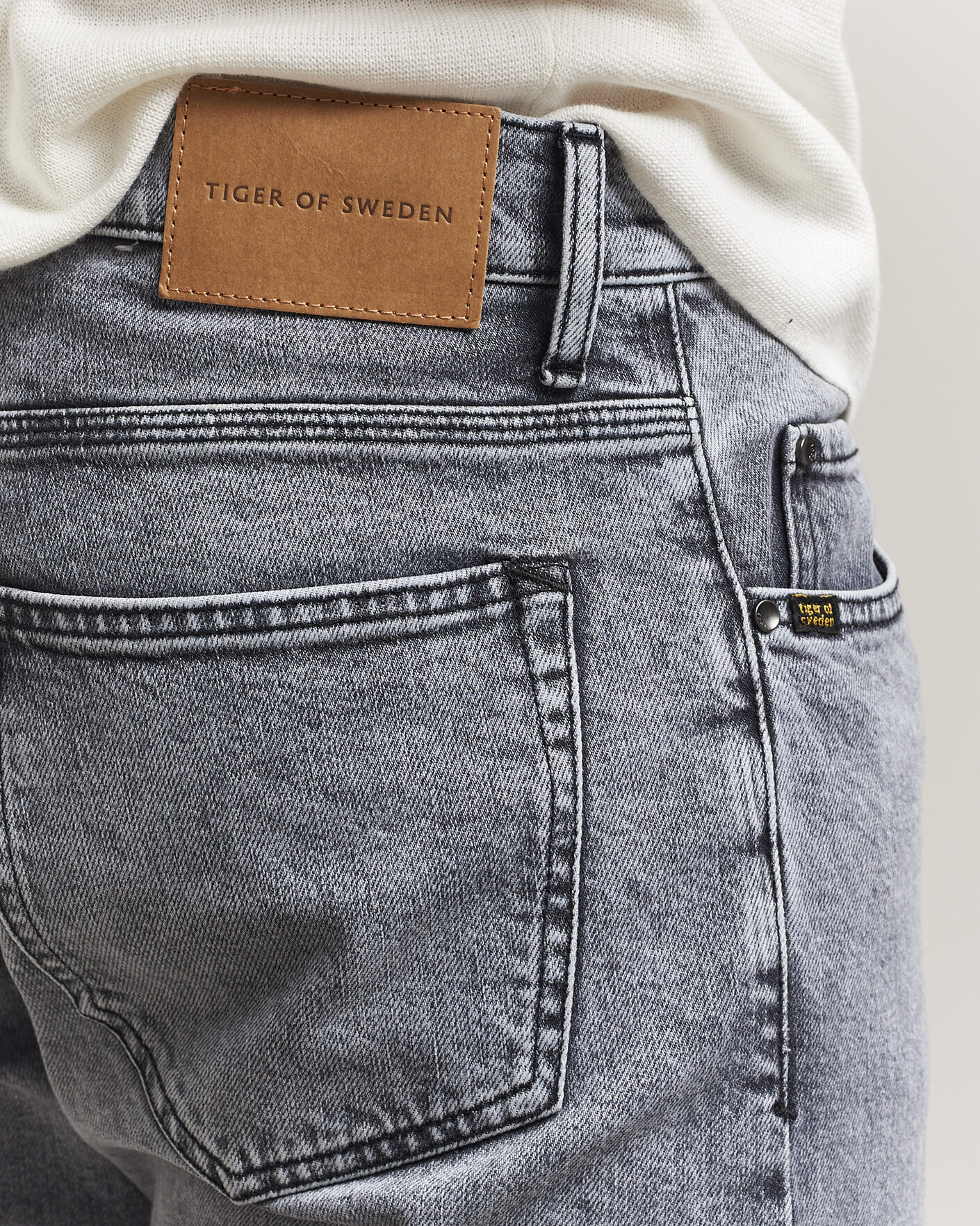 Herren | Jeans | Tiger of Sweden | Pistolero Jeans Washed Grey
