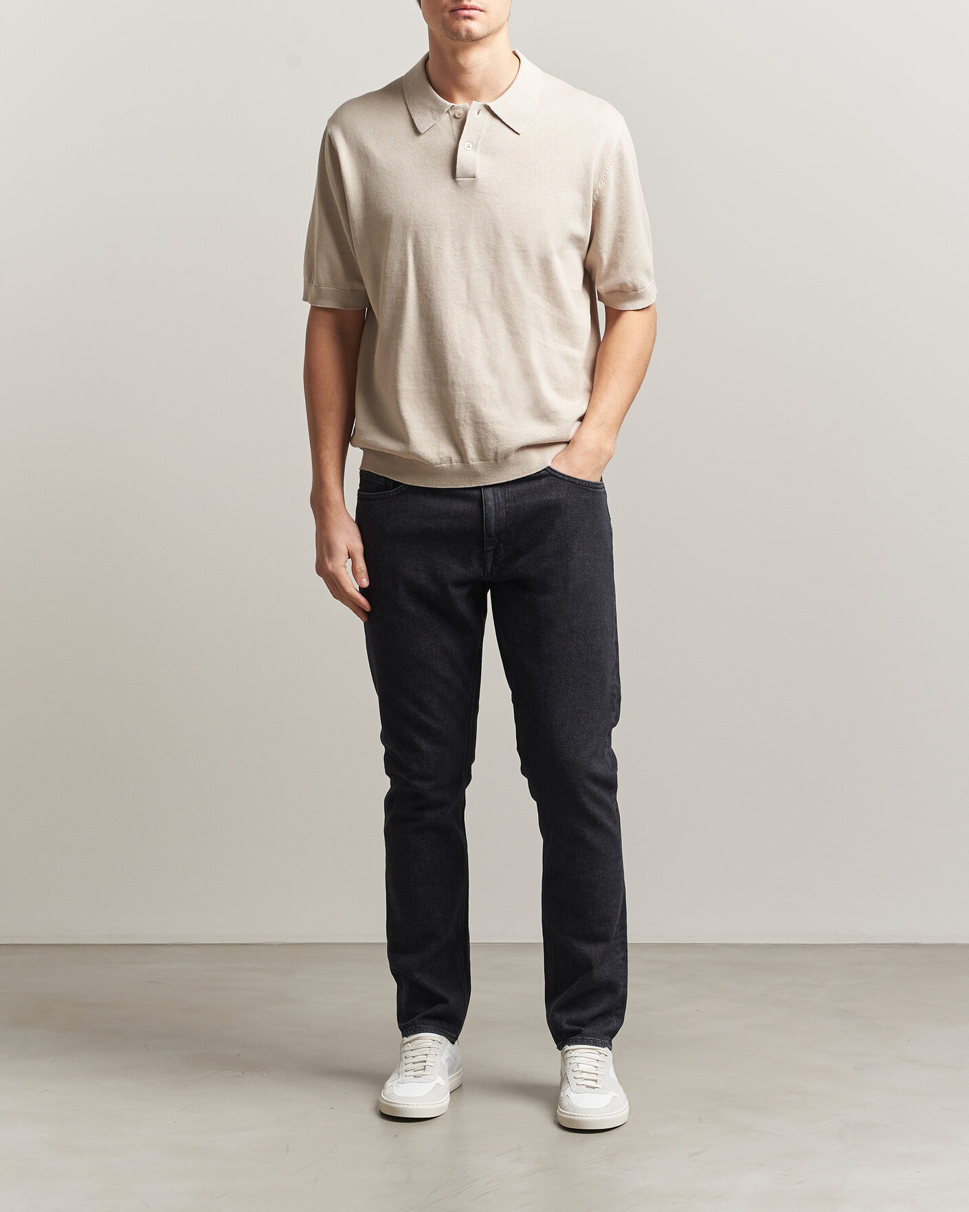 Herren | Jeans | Tiger of Sweden | Pistolero Jeans Washed Black