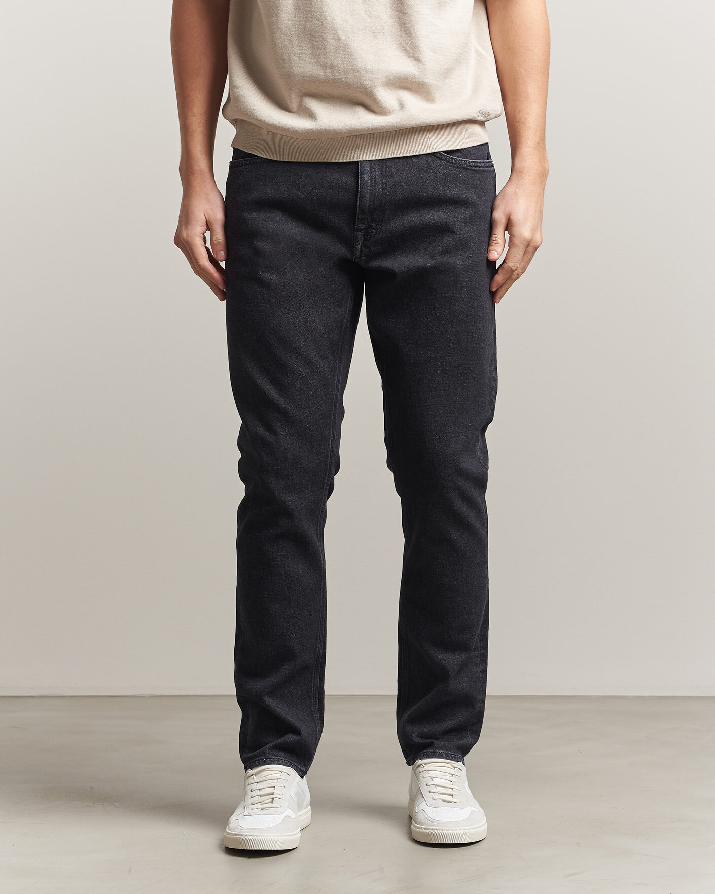 Herren | Jeans | Tiger of Sweden | Pistolero Jeans Washed Black