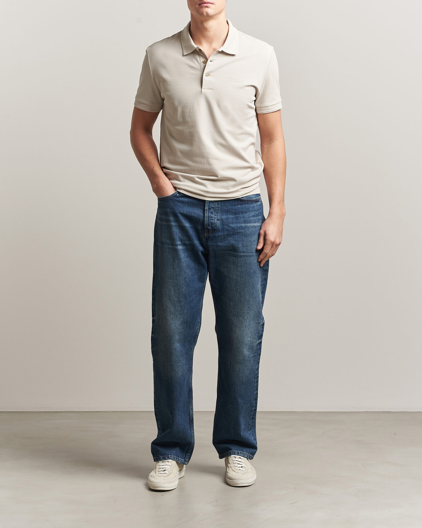 Herren | Poloshirts | Tiger of Sweden | Darios Polo Seline Grey