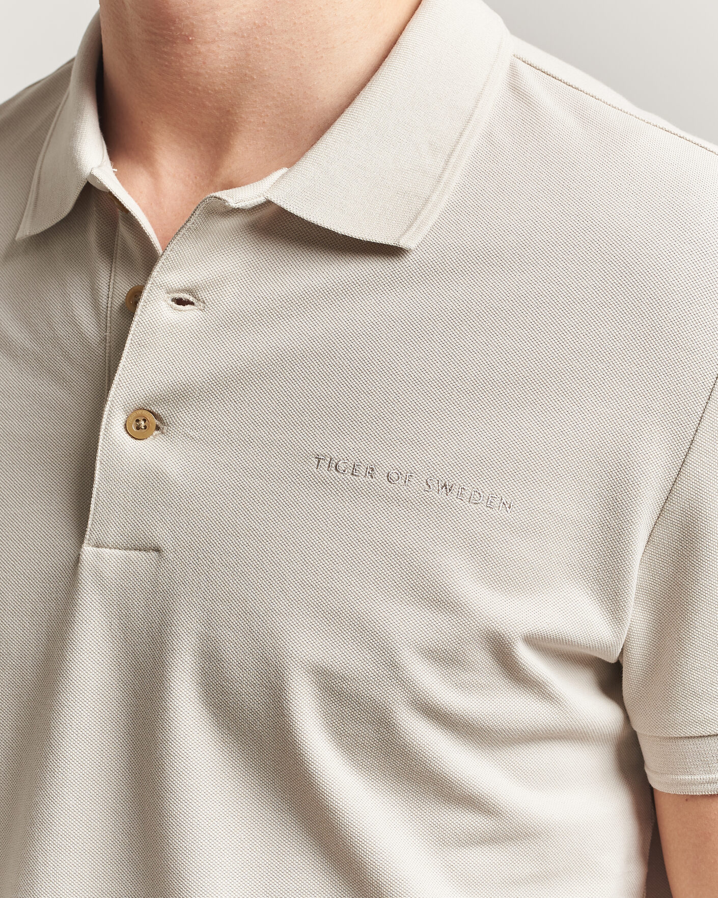 Herren | Poloshirts | Tiger of Sweden | Darios Polo Seline Grey