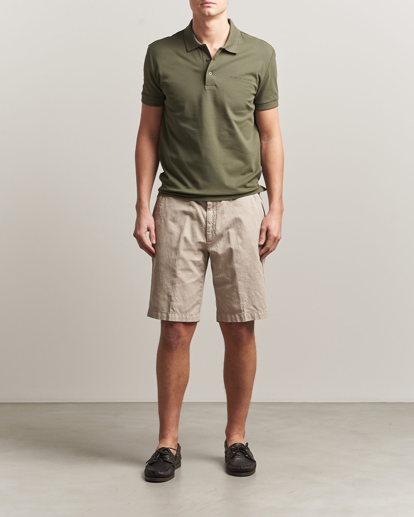 Herren | Poloshirts | Tiger of Sweden | Darios Polo Kalamata Green