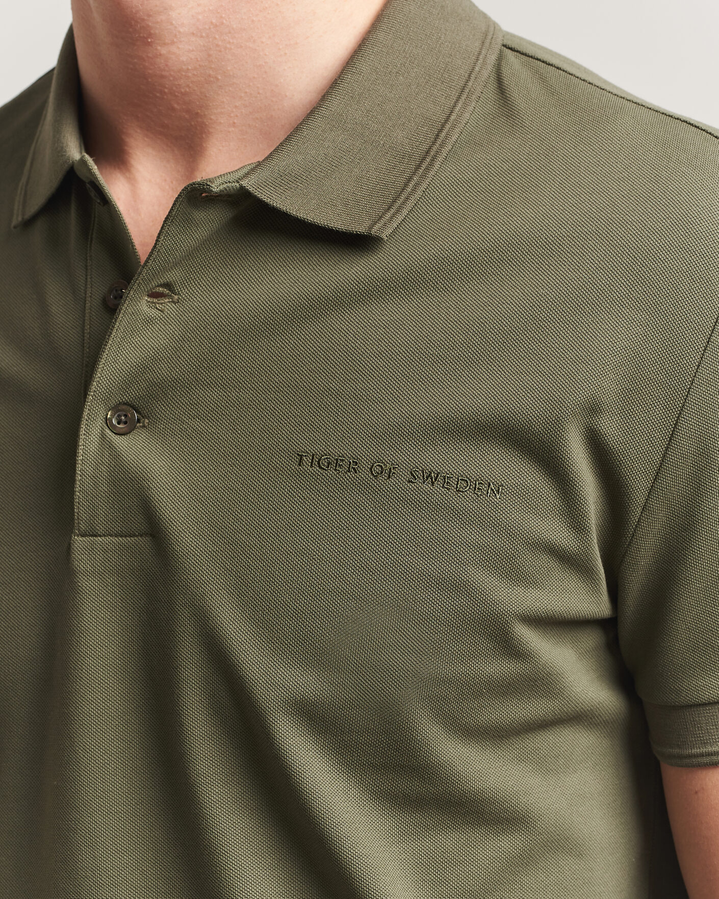 Herren | Poloshirts | Tiger of Sweden | Darios Polo Kalamata Green