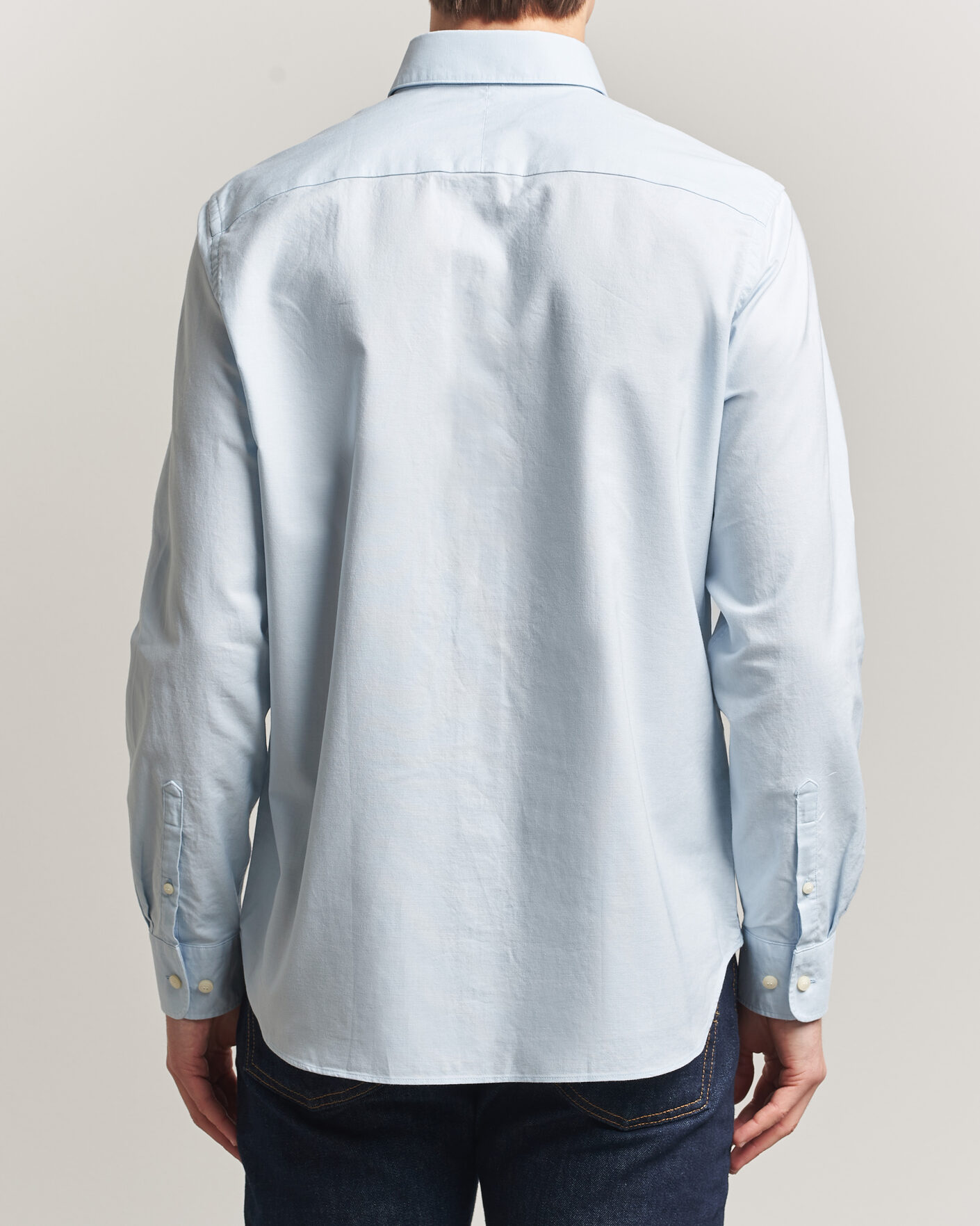 Herren | Hemden | Tiger of Sweden | Bjorn Oxford Shirt Light Blue