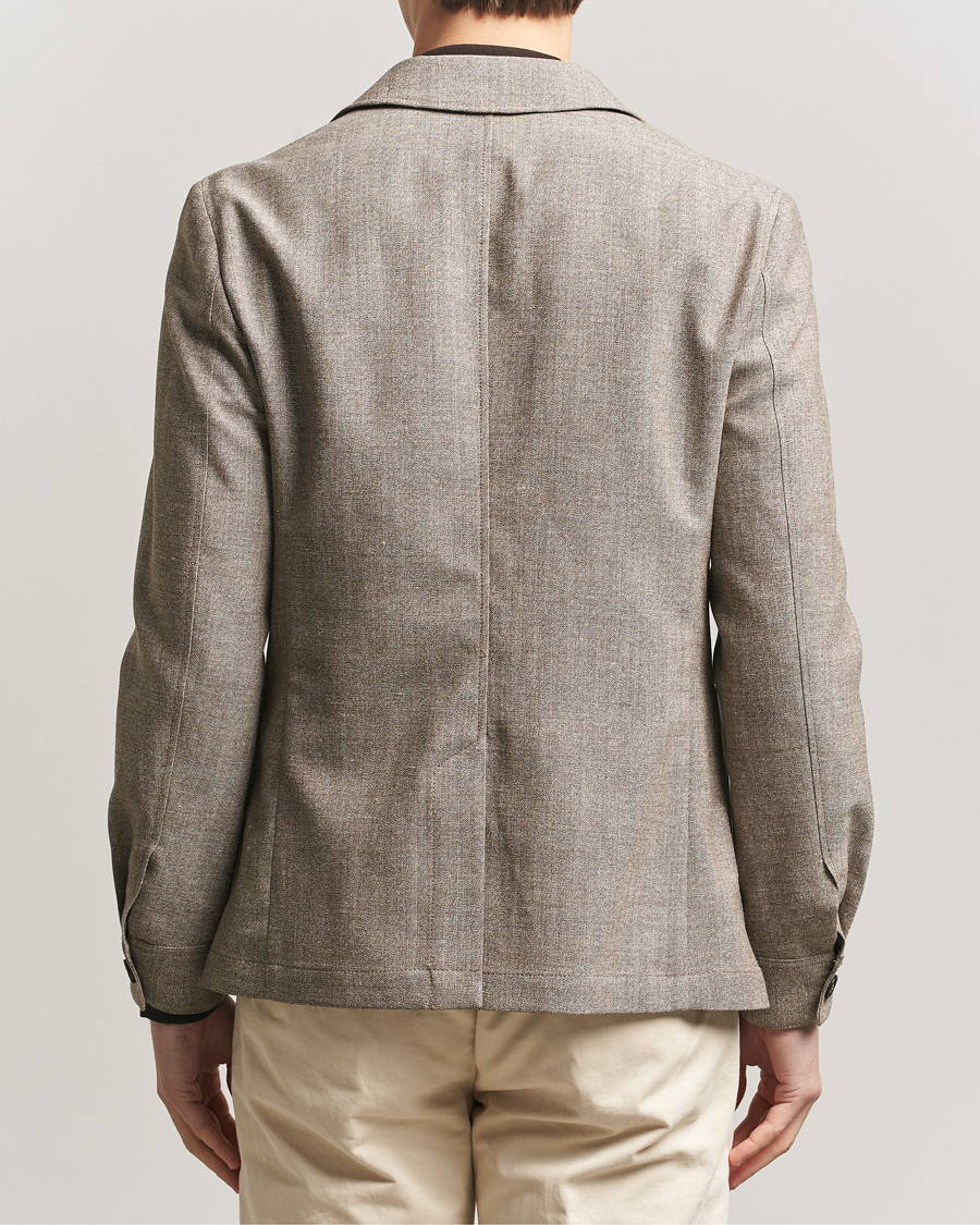 Herren | Sakkos | Tiger of Sweden | Harrison Wool/Linen Blazer Sawgrass Brown