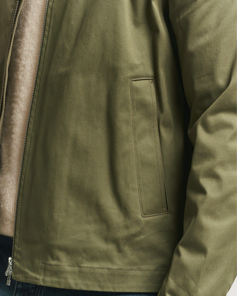 Herren | Jacken | Tiger of Sweden | Barnaby Cotton Jacket Kalamata Green