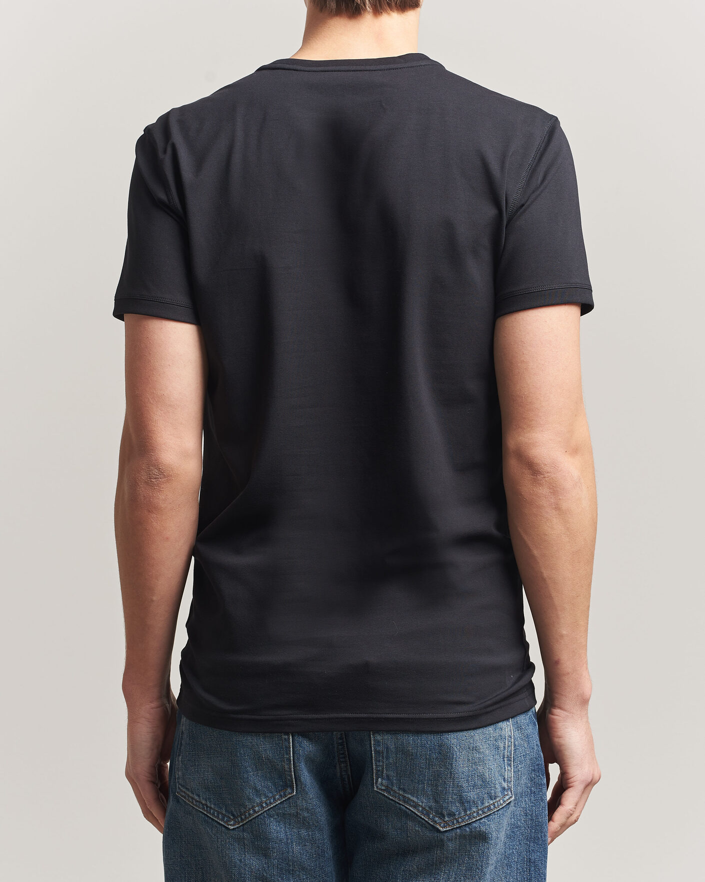 Herren | T-Shirts | Tiger of Sweden | Heimdal 2-Pack Crew Neck T-Shirt Black