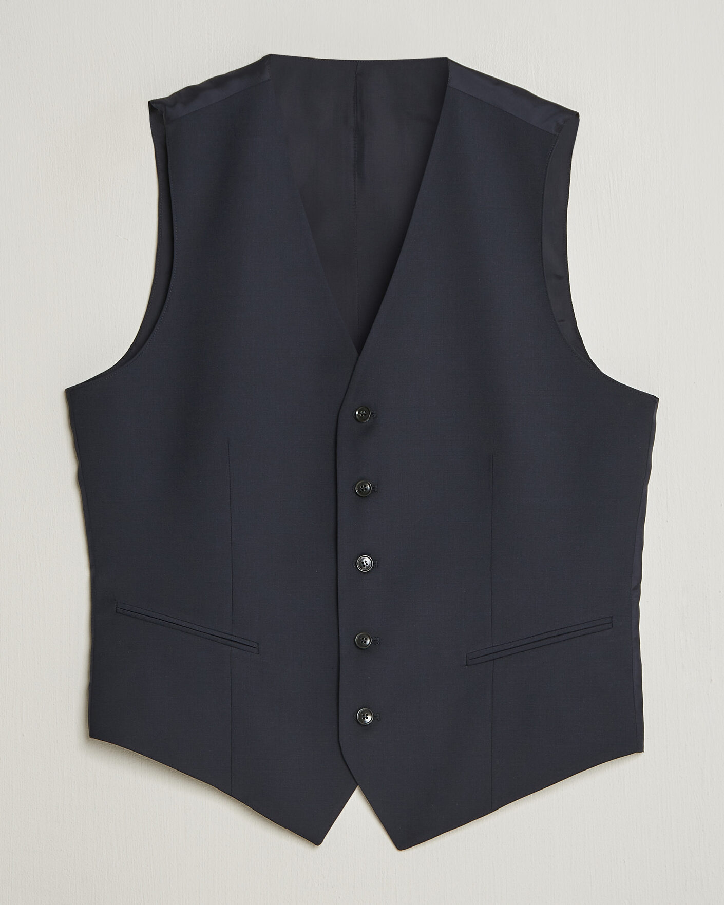 Herren | Westen | Tiger of Sweden | Winston Wool Travel Waistcoat Dark Ink