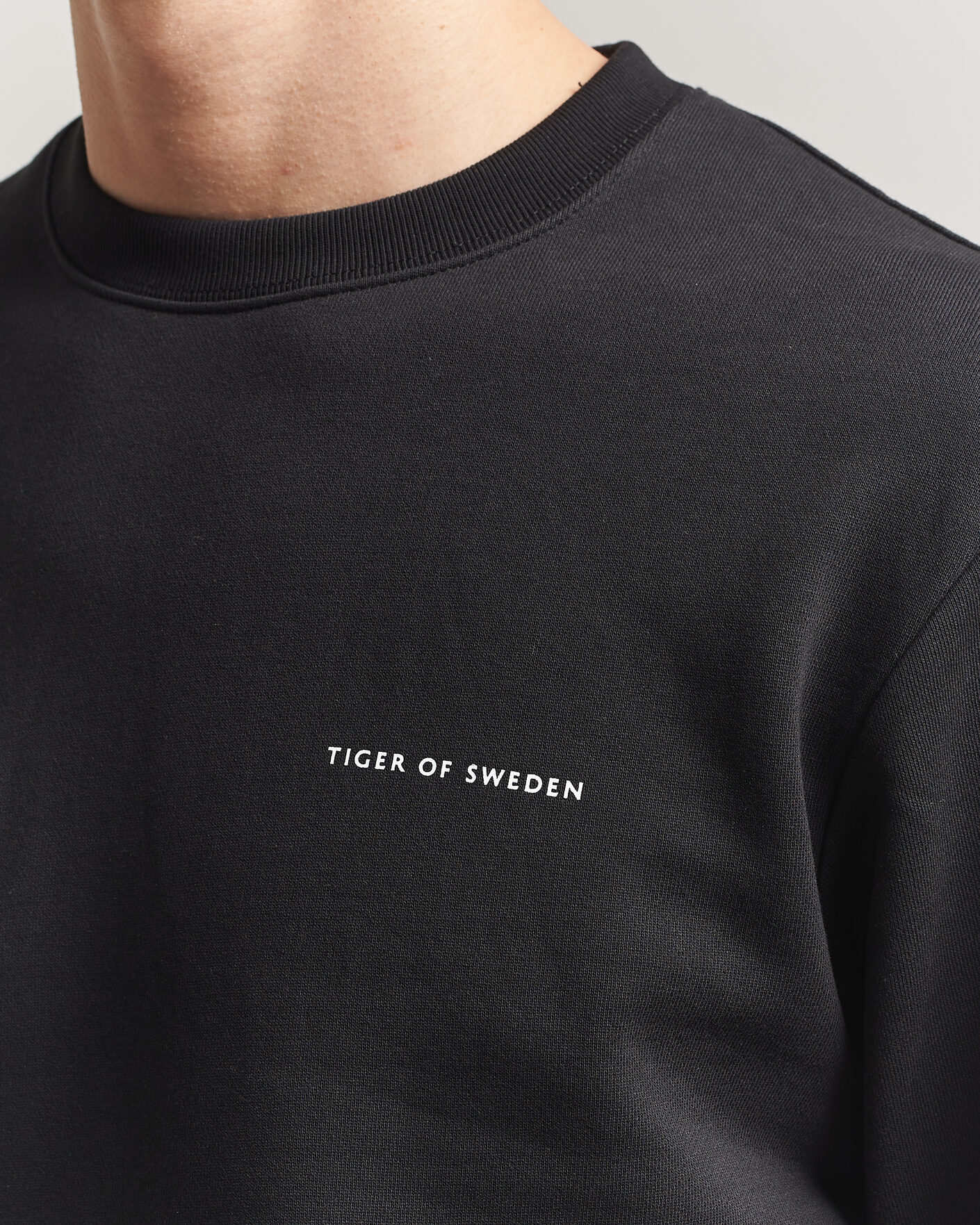 Herren | Pullover | Tiger of Sweden | Emerson Crew Neck Sweatshirt Black