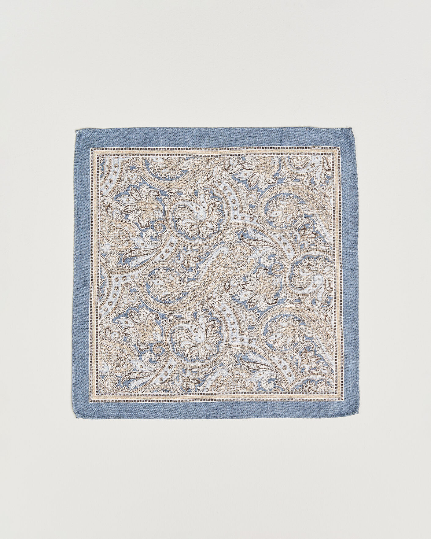 Herren | Einstecktücher | Amanda Christensen | Silk Shappe Double Faced Pocket Square Navy