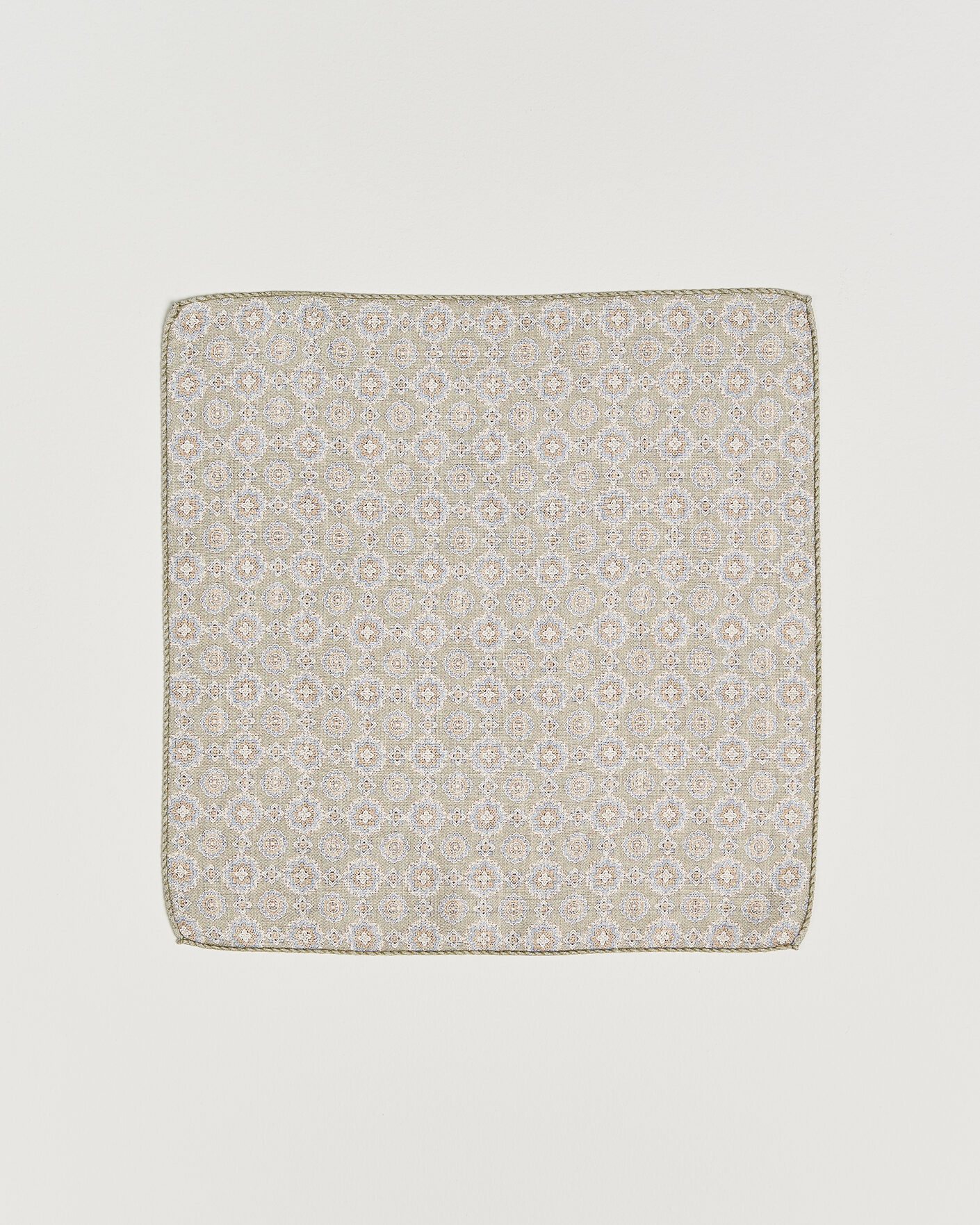 Herren | Einstecktücher | Amanda Christensen | Silk Shappe Double Faced Pocket Square Green