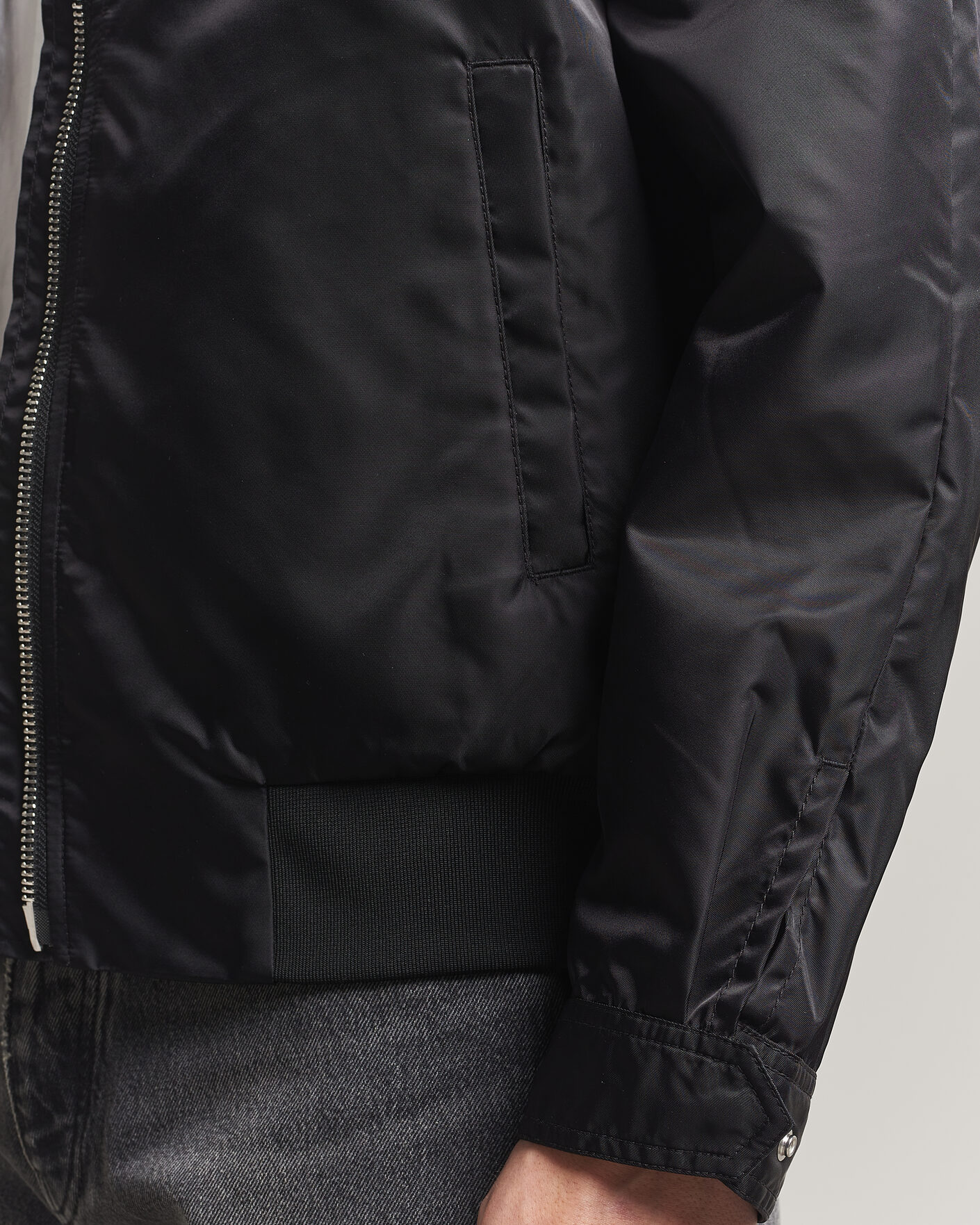 Herren | Jacken | Filippa K | Technical Bomber Jacket Black