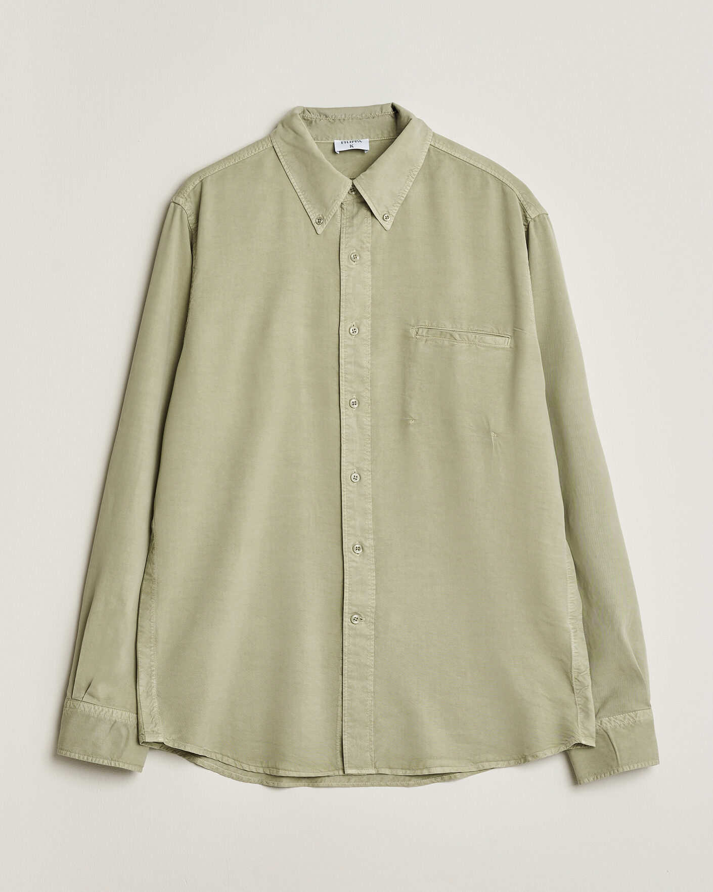 Herren | Hemden | Filippa K | Zack Lyocell Shirt Light Green