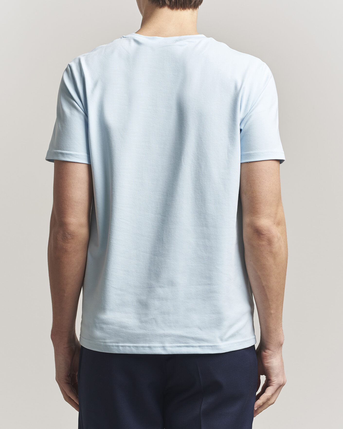 Herren | T-Shirts | Filippa K | Soft Lycra T-Shirt Frost Blue