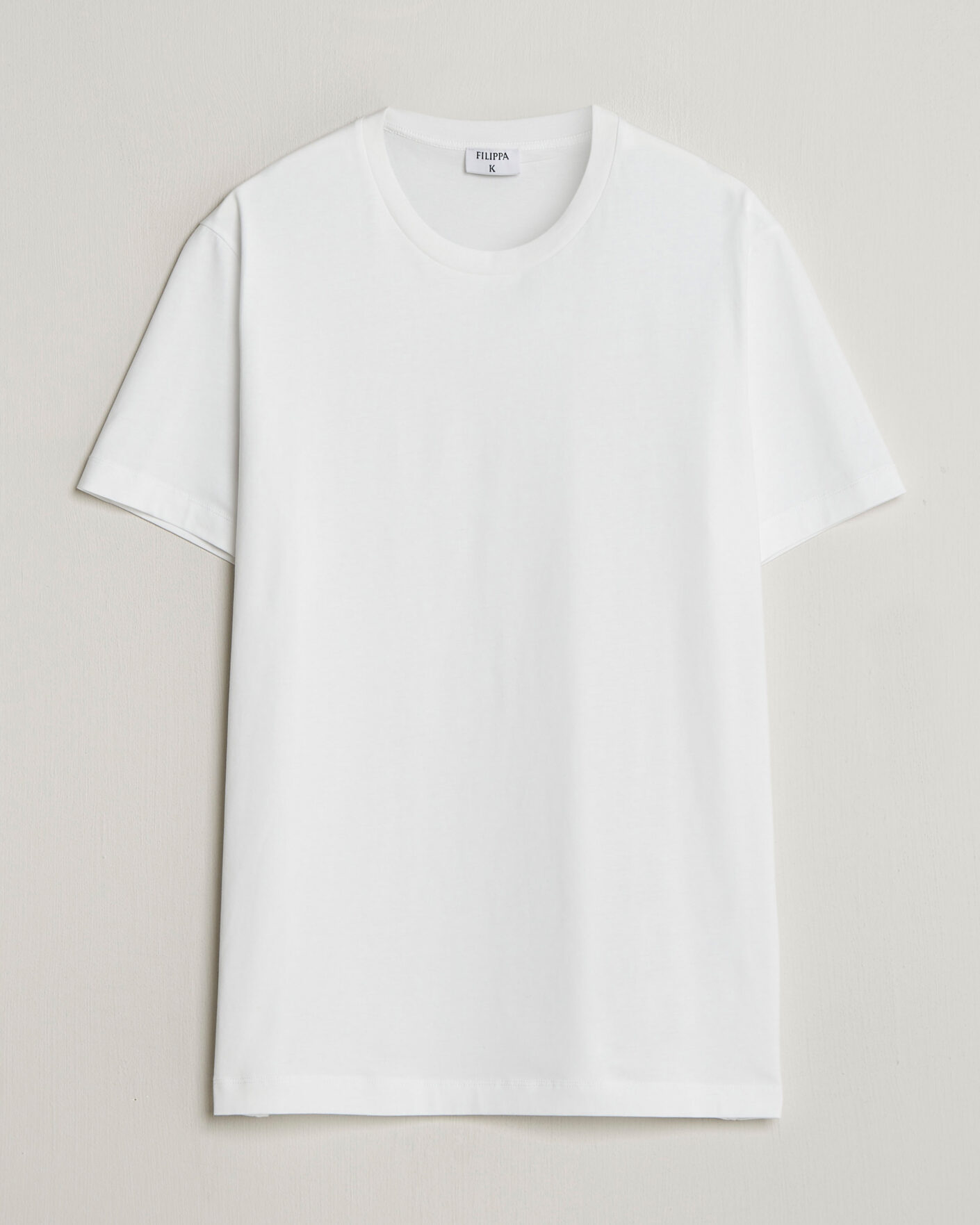 Herren | T-Shirts | Filippa K | Filip Crew Neck T-Shirt White
