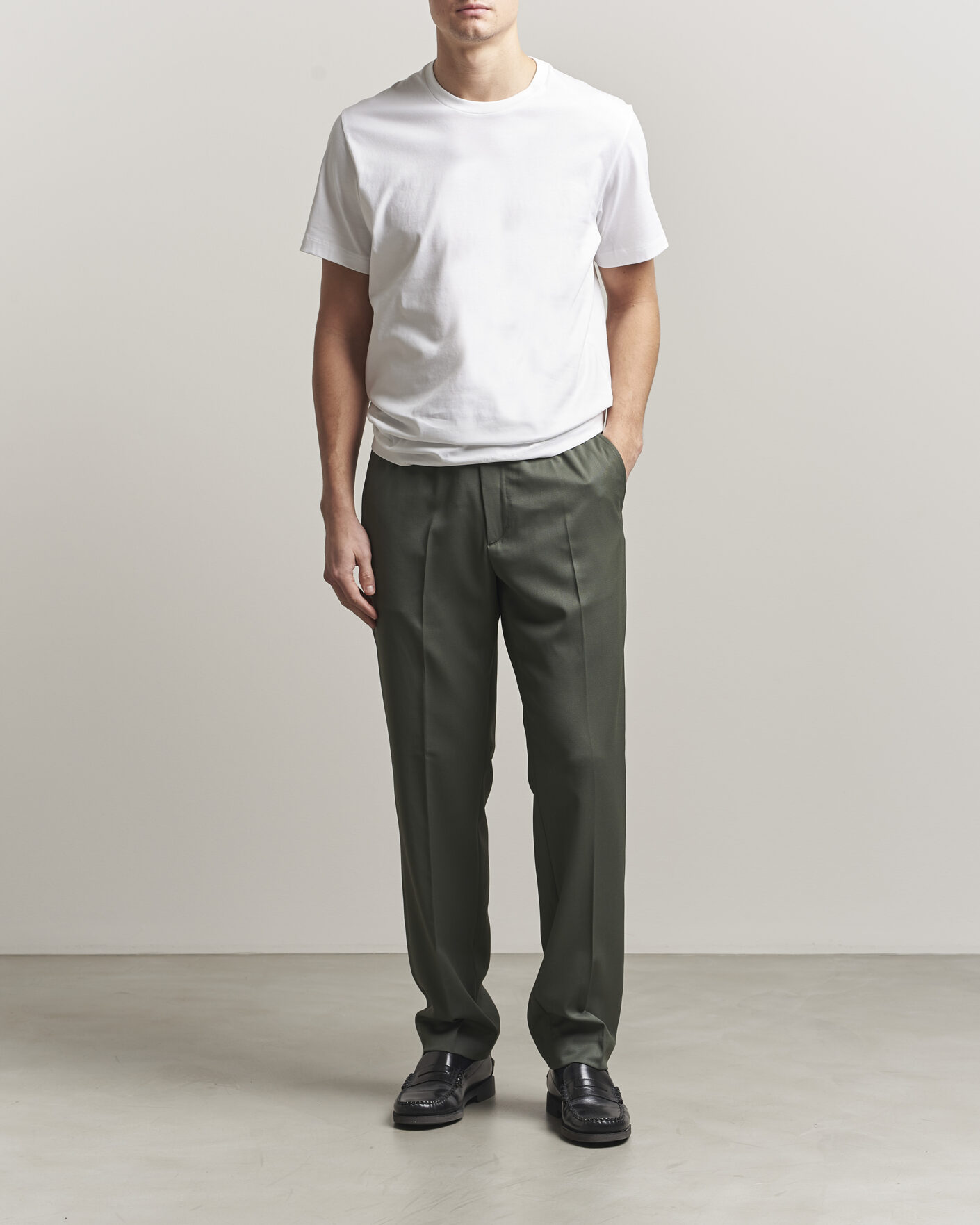 Herren | T-Shirts | Filippa K | Filip Crew Neck T-Shirt White