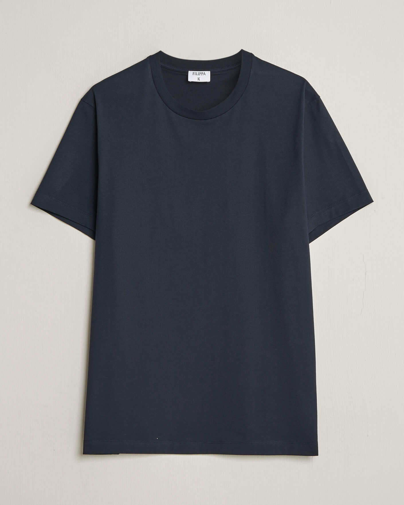 Herren | T-Shirts | Filippa K | Filip Crew Neck T-Shirt Navy